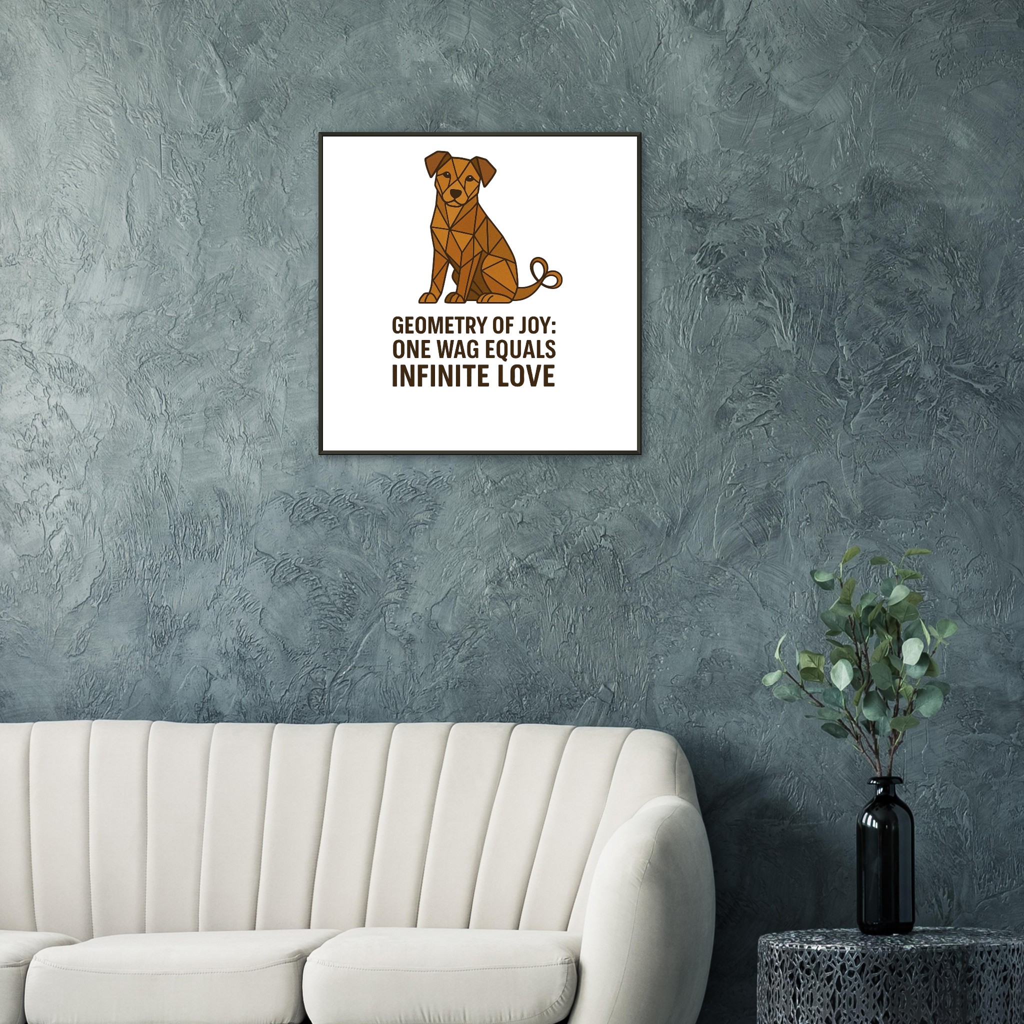 classic semi glossy paper metal framed poster geometry of joy 4f8889e4-e17e-4eb3-9429-1bfa785321c6