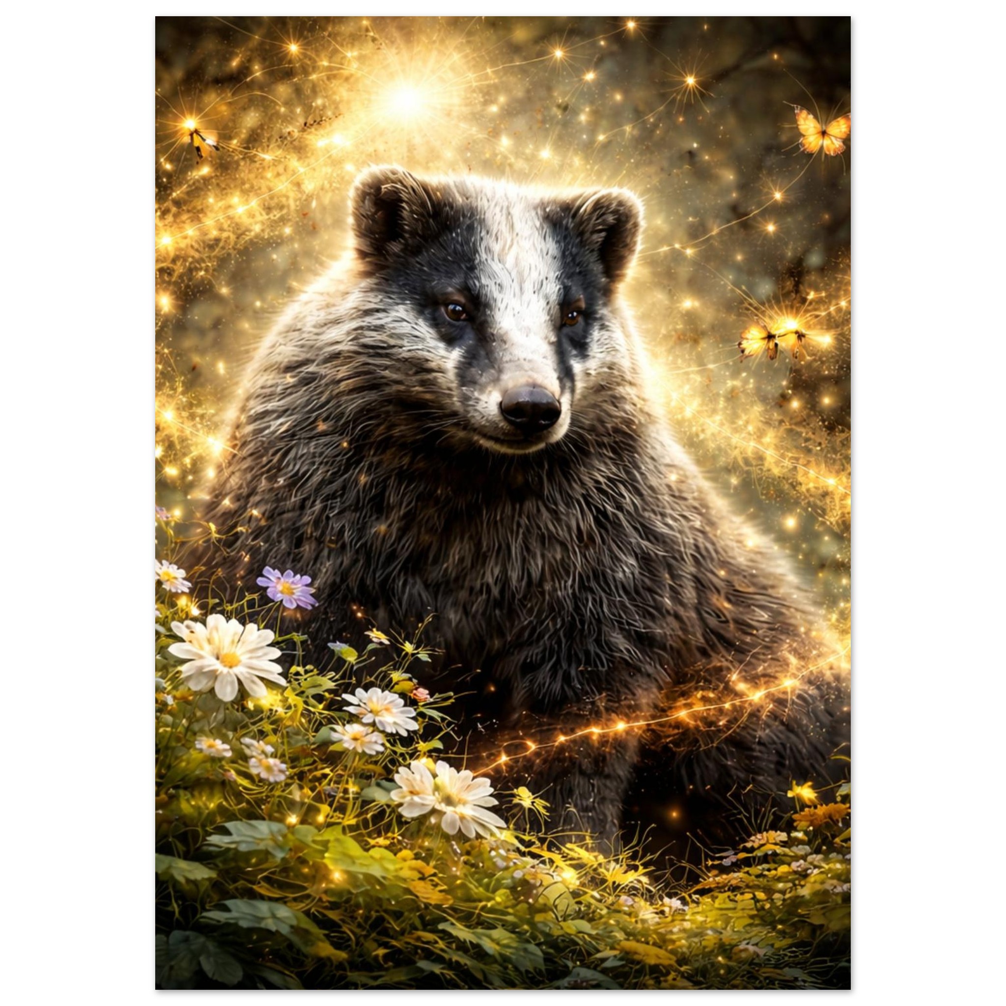 classic semi glossy paper poster badger 4fdaa085-869a-4b20-806b-e128089b77a7
