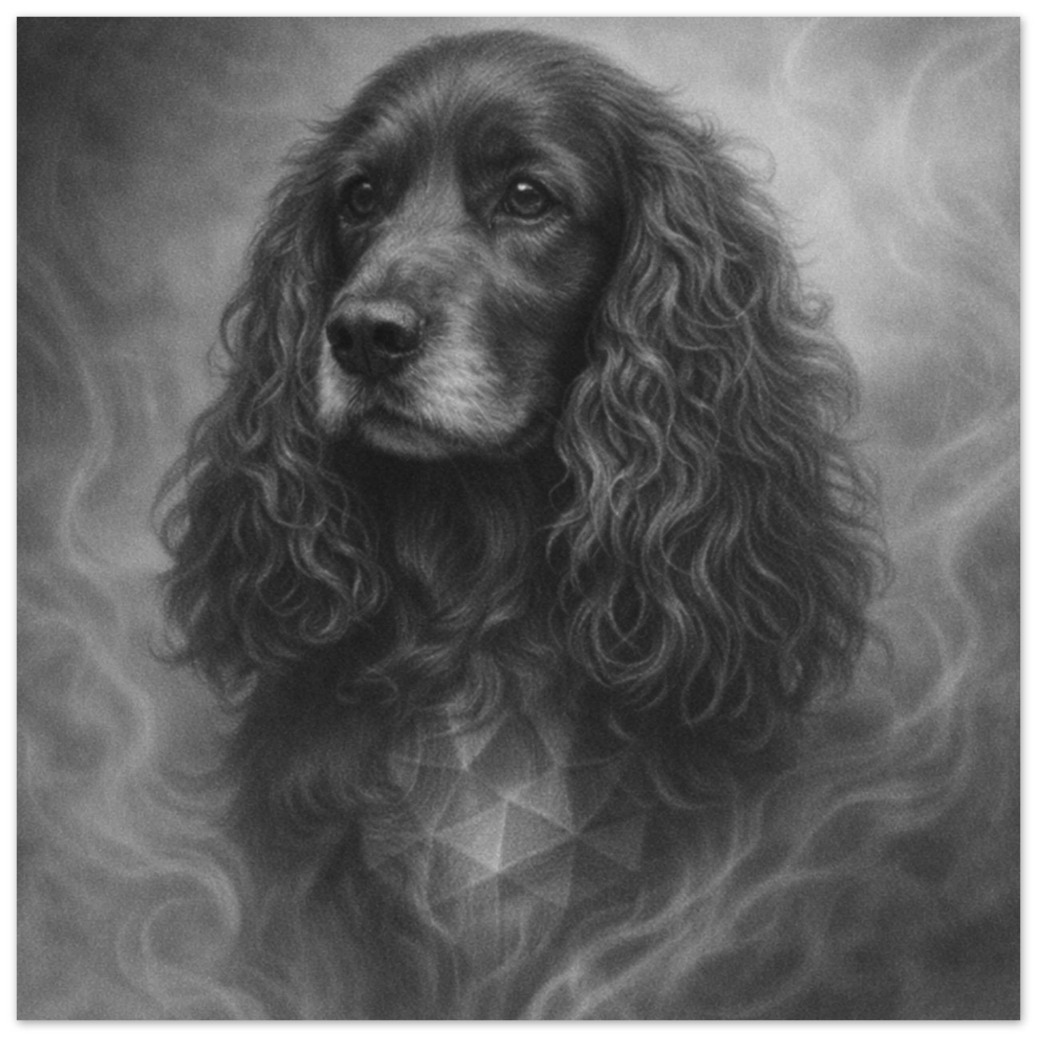 classic semi glossy paper poster cocker spaniel 4fed487a-bd8a-478f-9c42-9bf1716e6d64