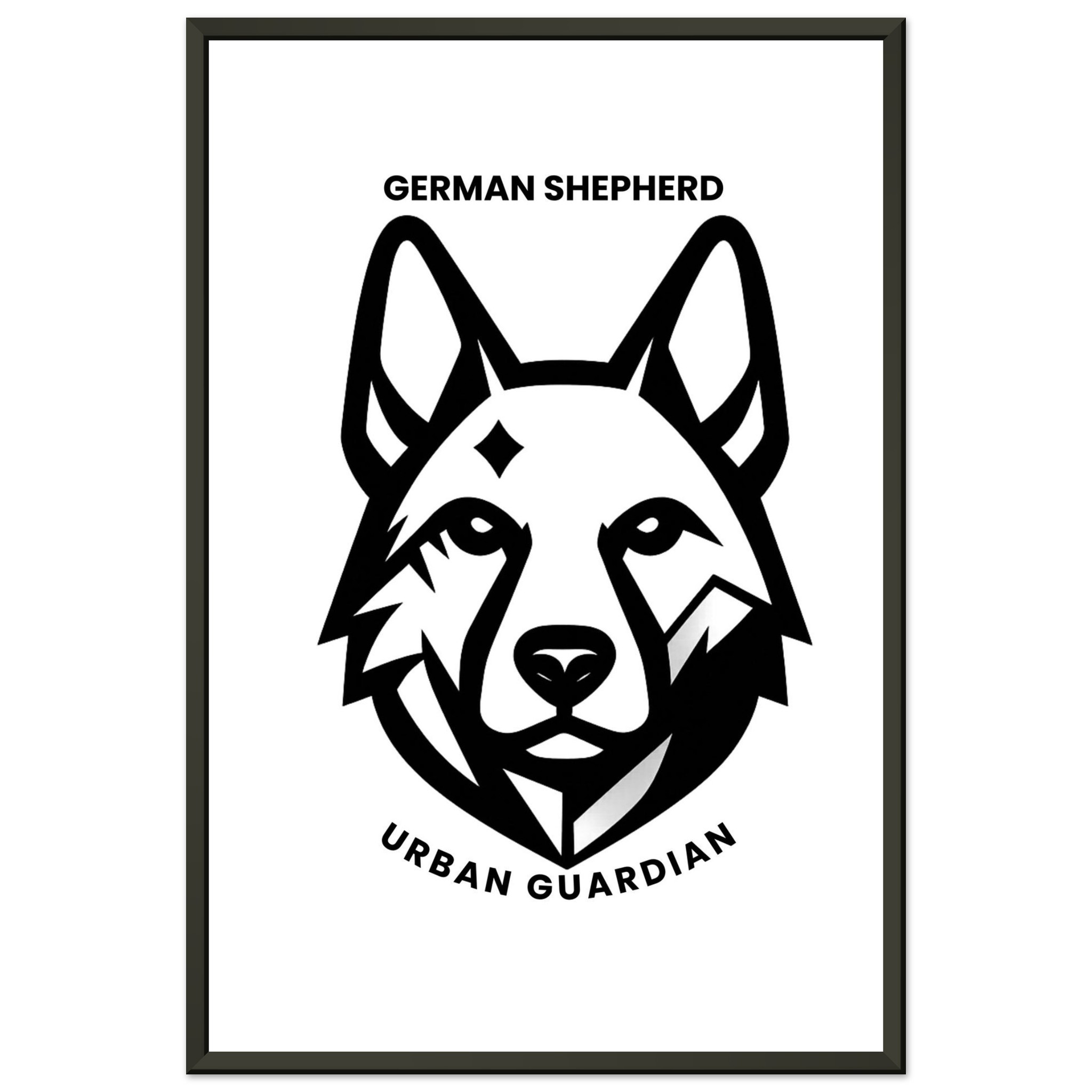 classic semi glossy paper metal framed poster urban guardian 503b7152-b18b-4de9-b79d-39163d19bc90