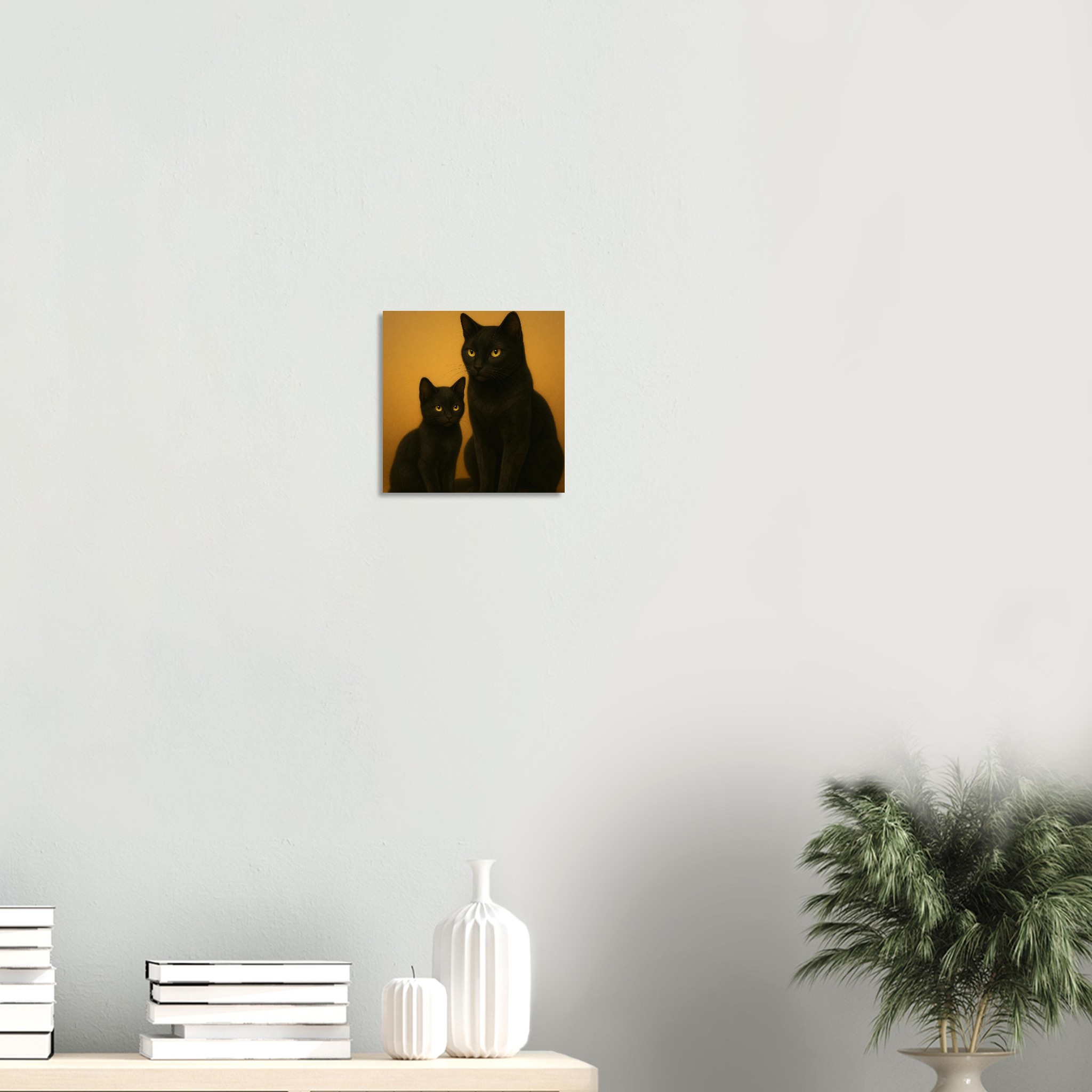 classic semi glossy paper poster mum and kitten 518211b9-92a3-4503-bc6a-7d90bc56f3f2