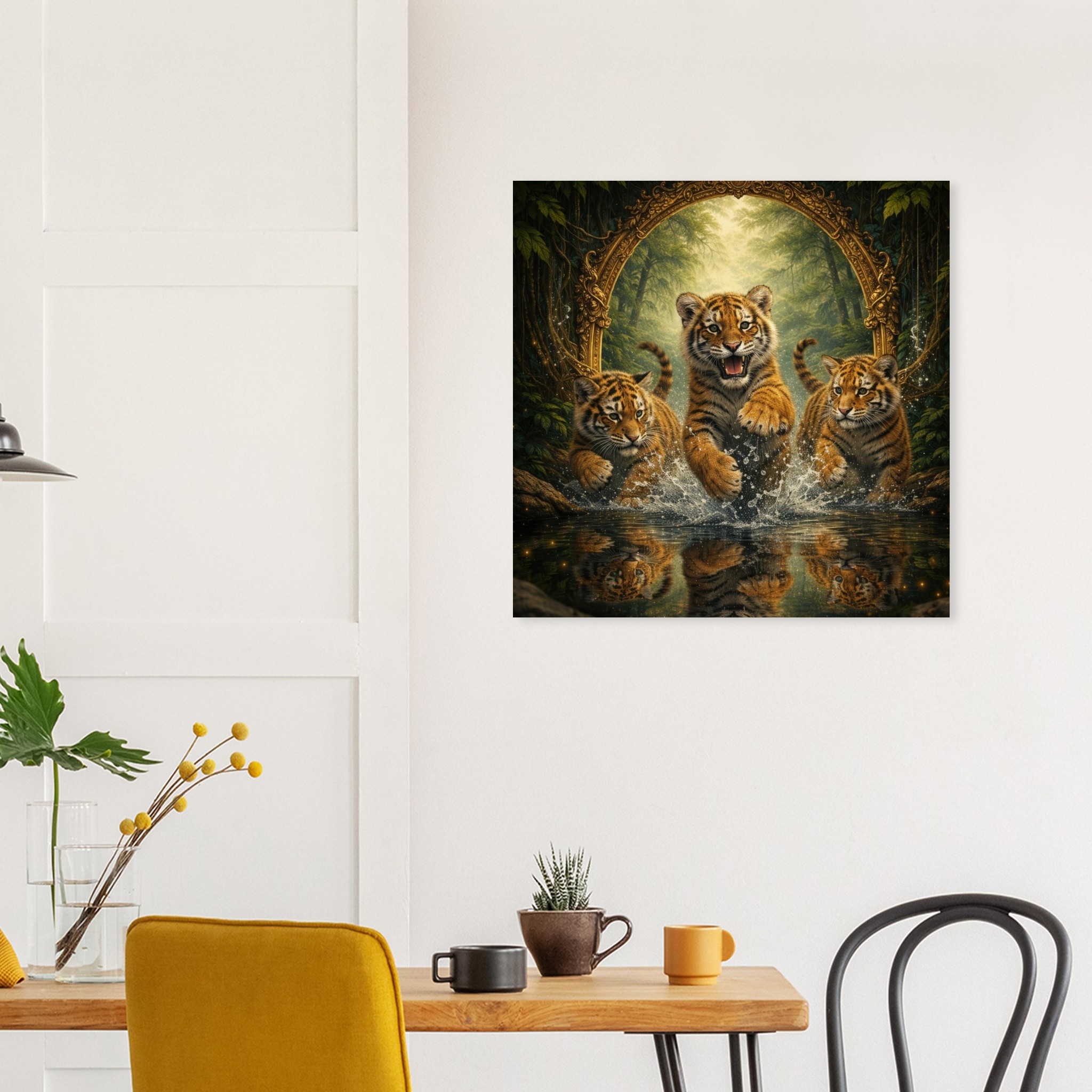 classic semi glossy paper poster tiger cubs 51cc115e-3f0d-49da-b89a-998f95bd864c