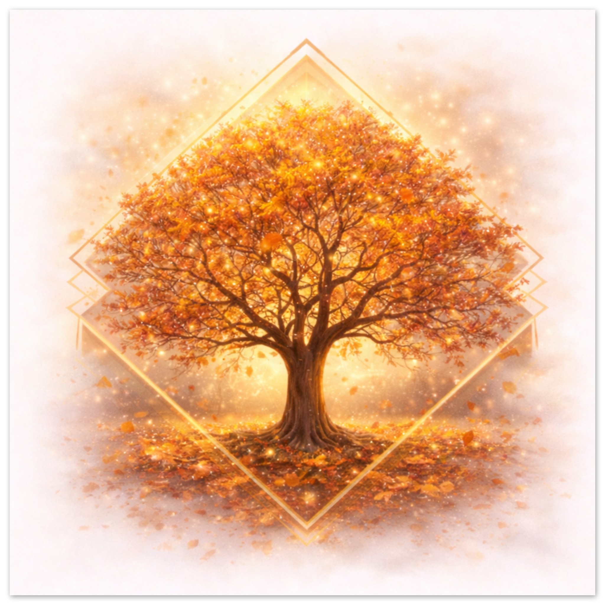 classic semi glossy paper poster autumn tree 5606760f-286d-4389-ad4c-505c2f989838