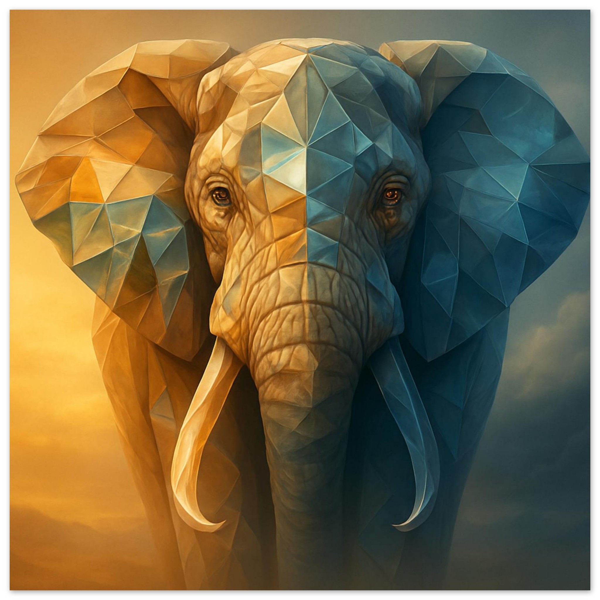 classic semi glossy paper poster elephant 57f3860c-fb3b-43ca-a436-3fbde9379855