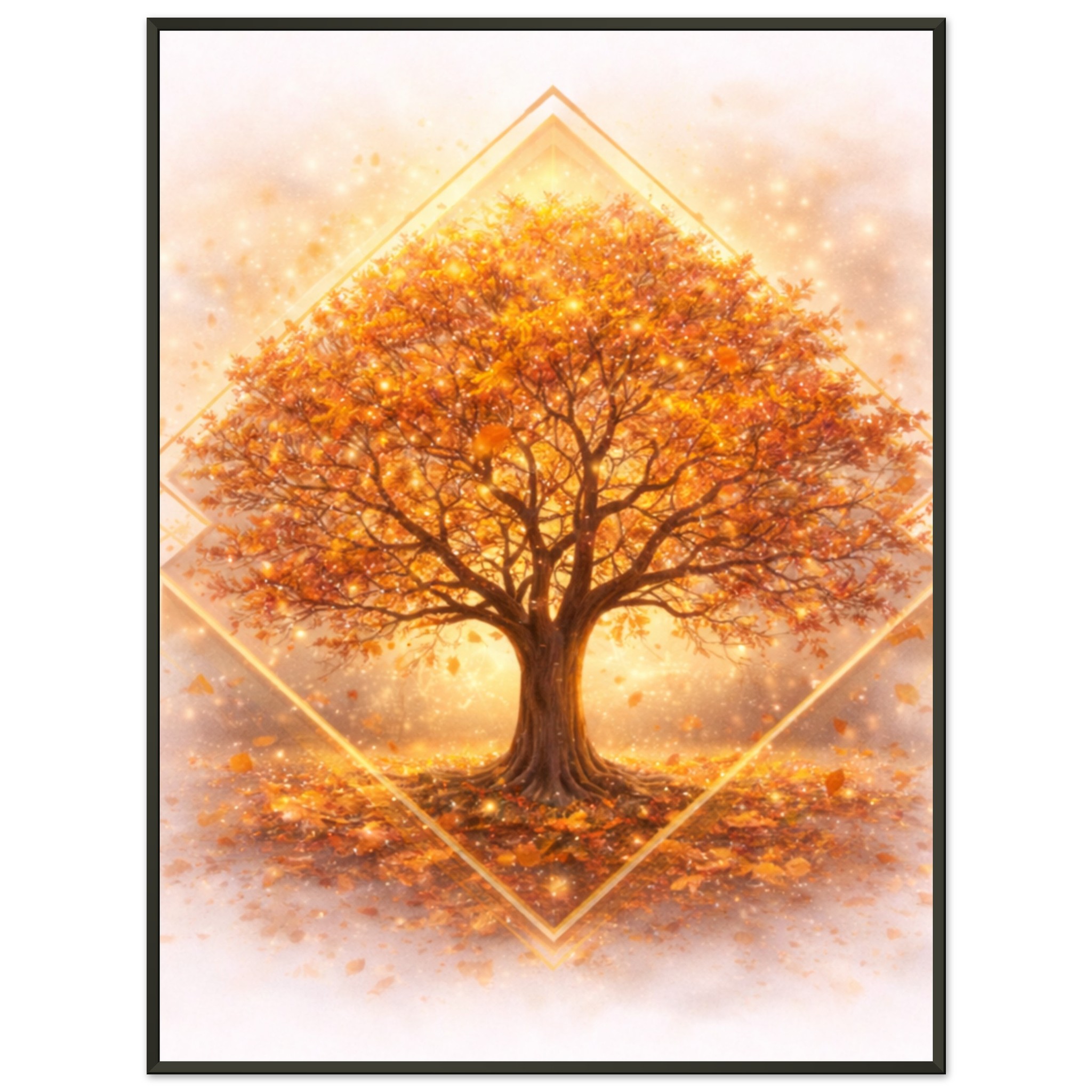 classic semi glossy paper metal framed poster autumn tree 58a9e2ef-1a4d-4f45-907a-9657b3d71332