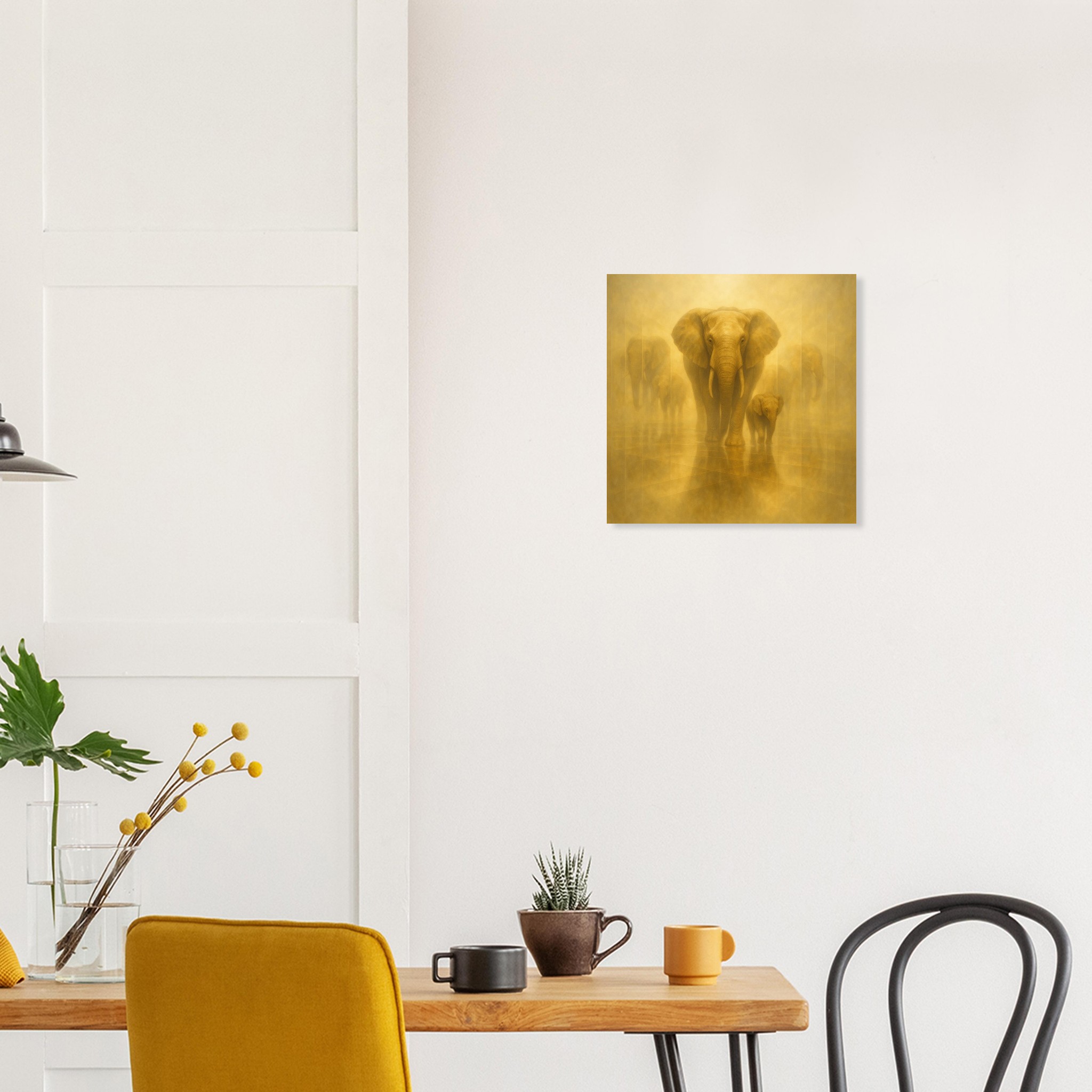 classic semi glossy paper poster elephant and calf 58cf50e0-2f27-47f5-abe6-d0f8af0f6d66