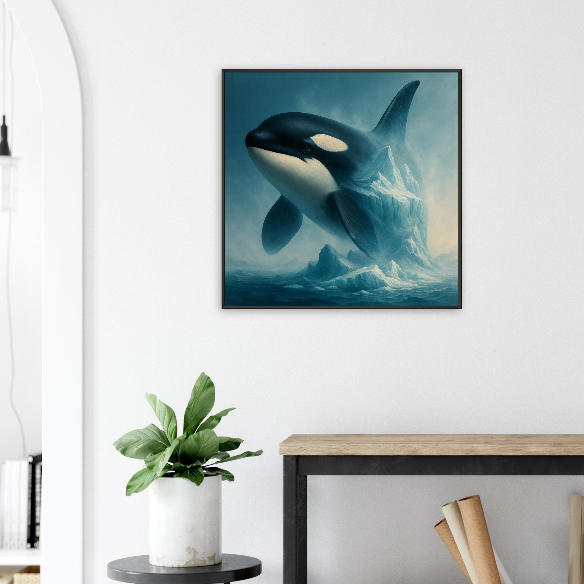 classic semi glossy paper metal framed poster orca 5986bb1a-cf06-4b95-a036-8884d2d26eb0