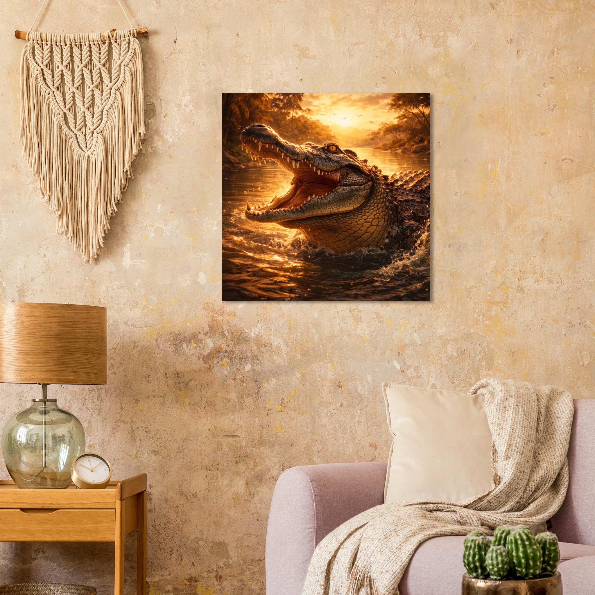 classic semi glossy paper poster crocodile 5c3021b5-a561-4230-becc-54bf5abad94b