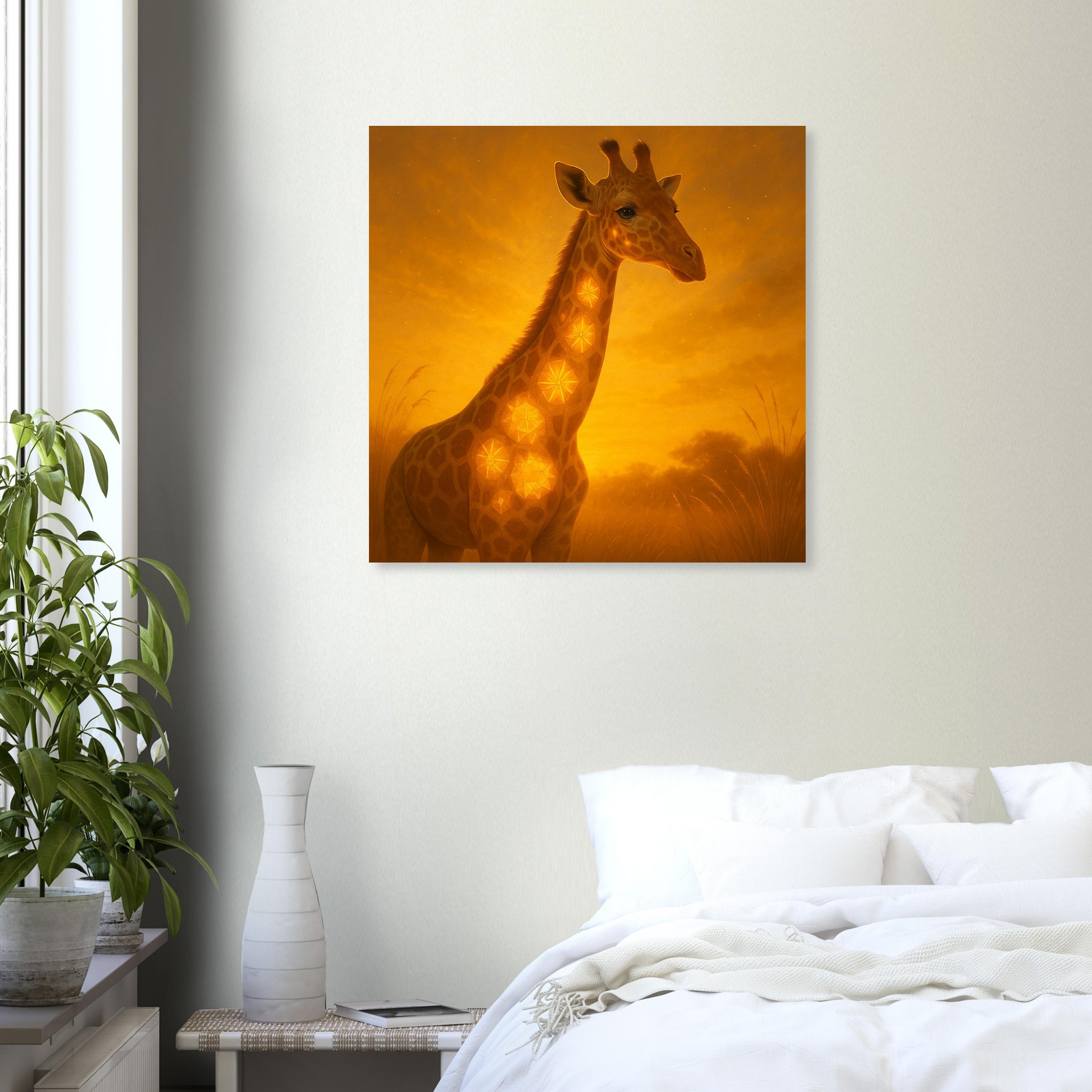 classic semi glossy paper poster giraffe 5c7f15cc-3974-416c-bde0-23229c6e6c9e