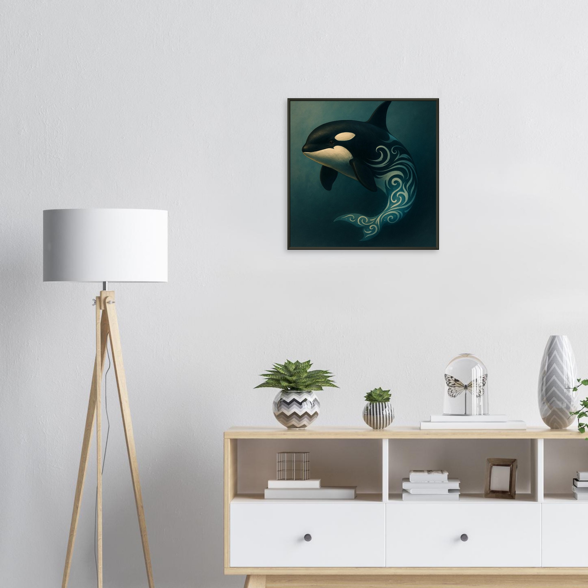 classic semi glossy paper metal framed poster orca 5d05955c-eb9e-4f92-9720-043dbf1083c2