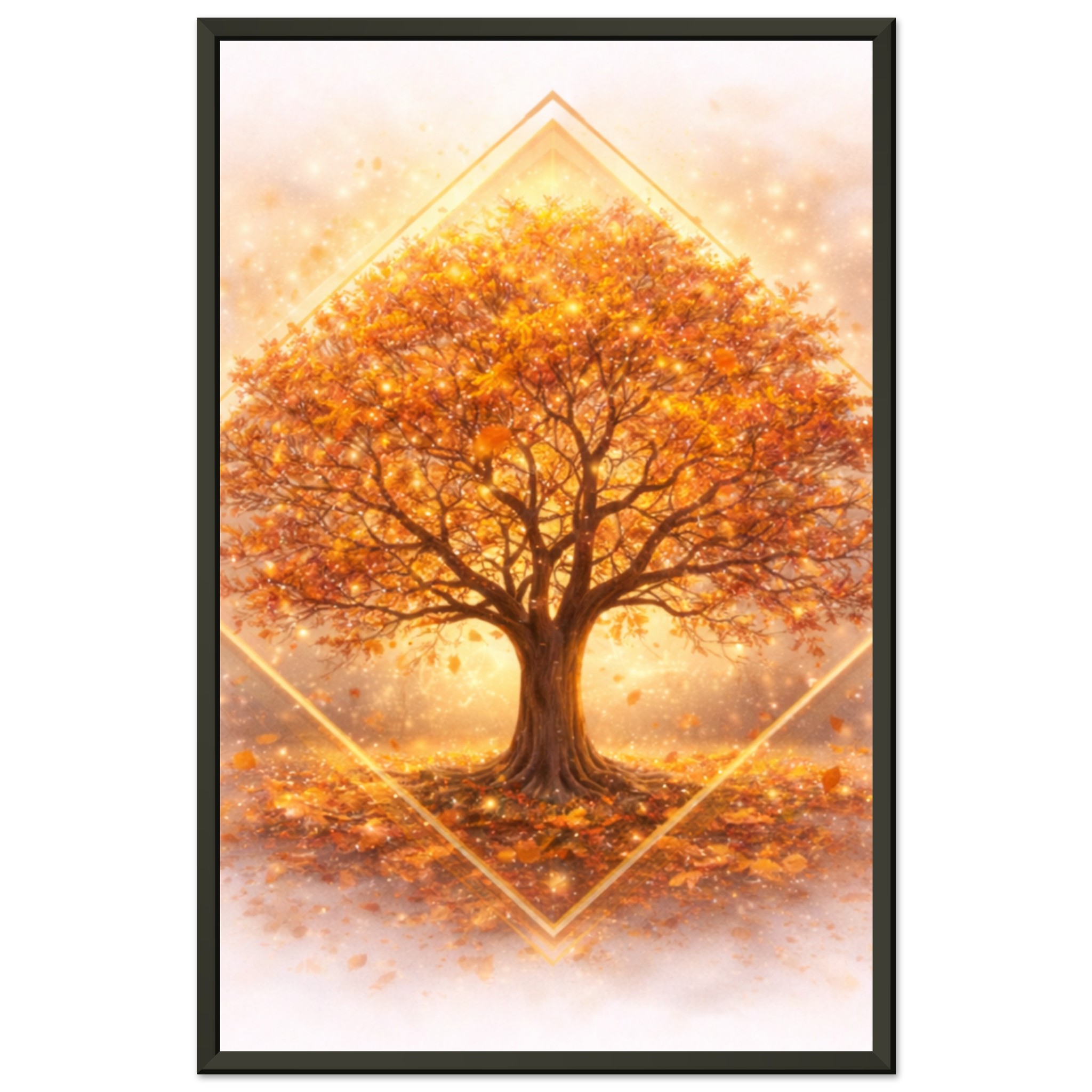 classic semi glossy paper metal framed poster autumn tree 5f58e259-4bbd-4634-bc6f-22667b7056c2