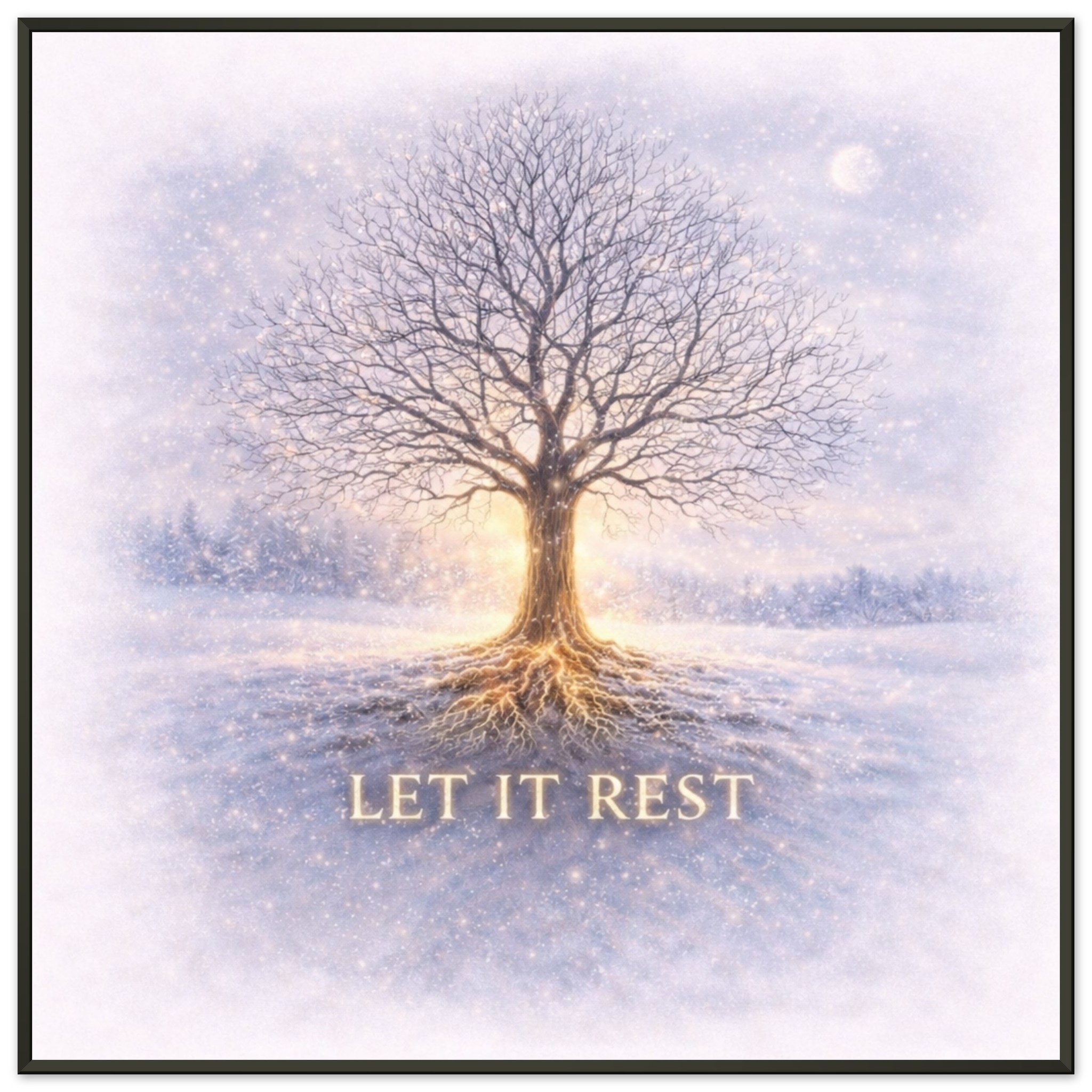 classic semi glossy paper metal framed poster let it rest 61976ace-1c15-4e19-9ac3-46bbd73e2f46