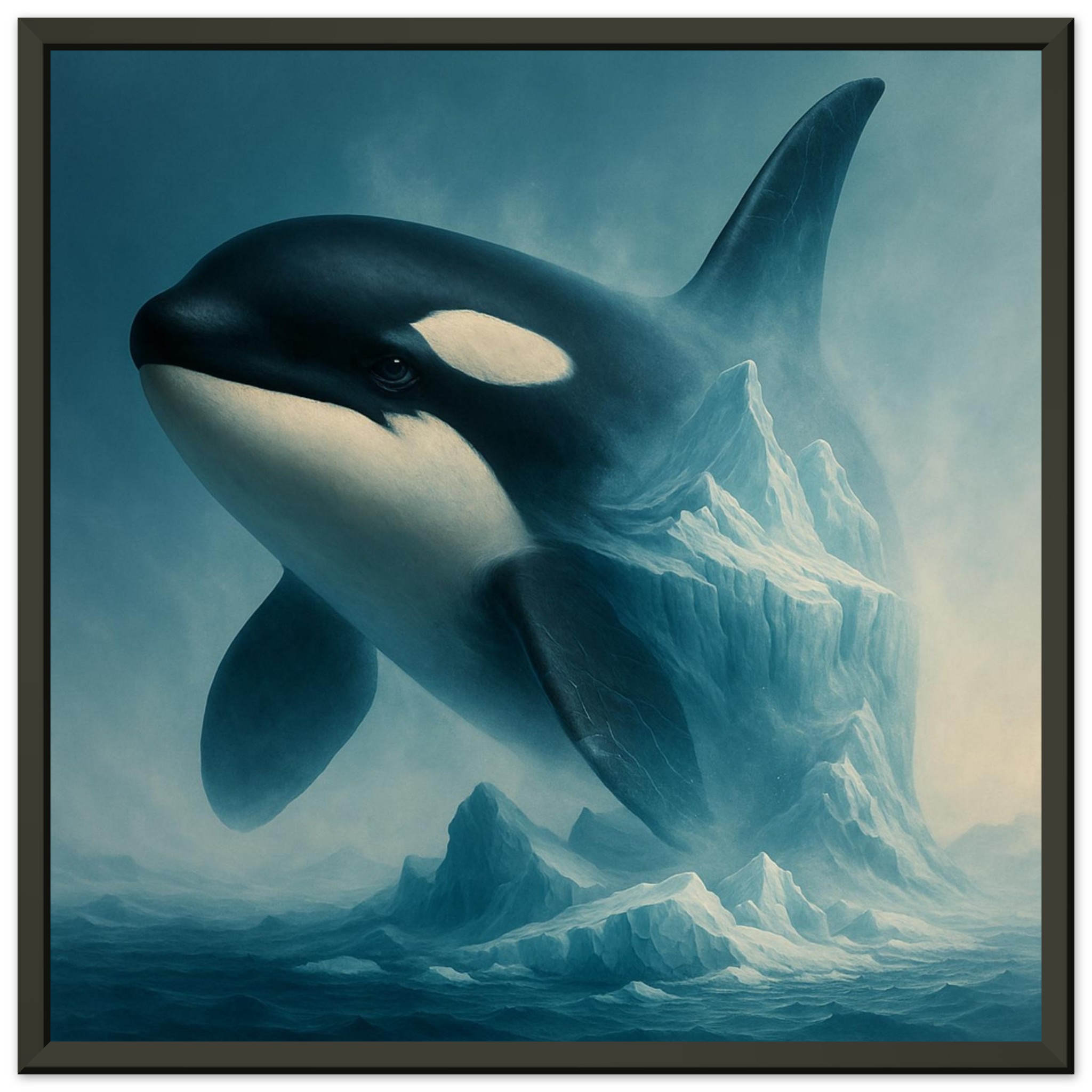 classic semi glossy paper metal framed poster orca 61ee23cb-2f37-4312-8807-7cb4696f7b59