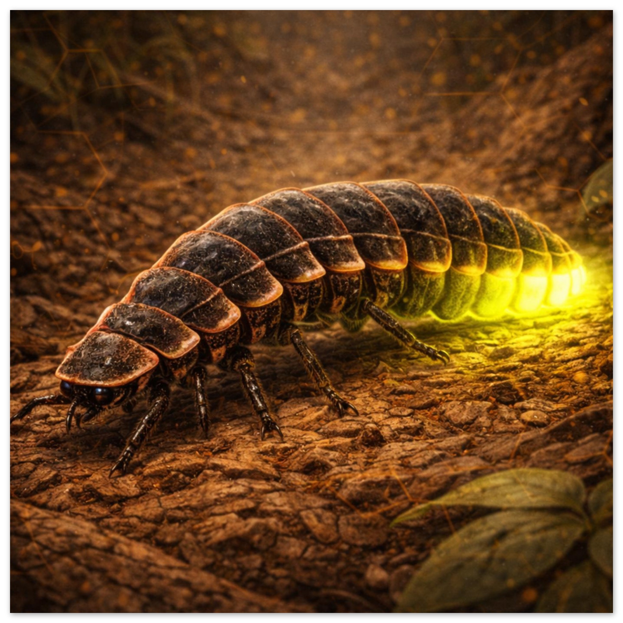 classic semi glossy paper poster glow worm 6208ae9e-c6fb-4824-b3c8-8ff4e613aca1