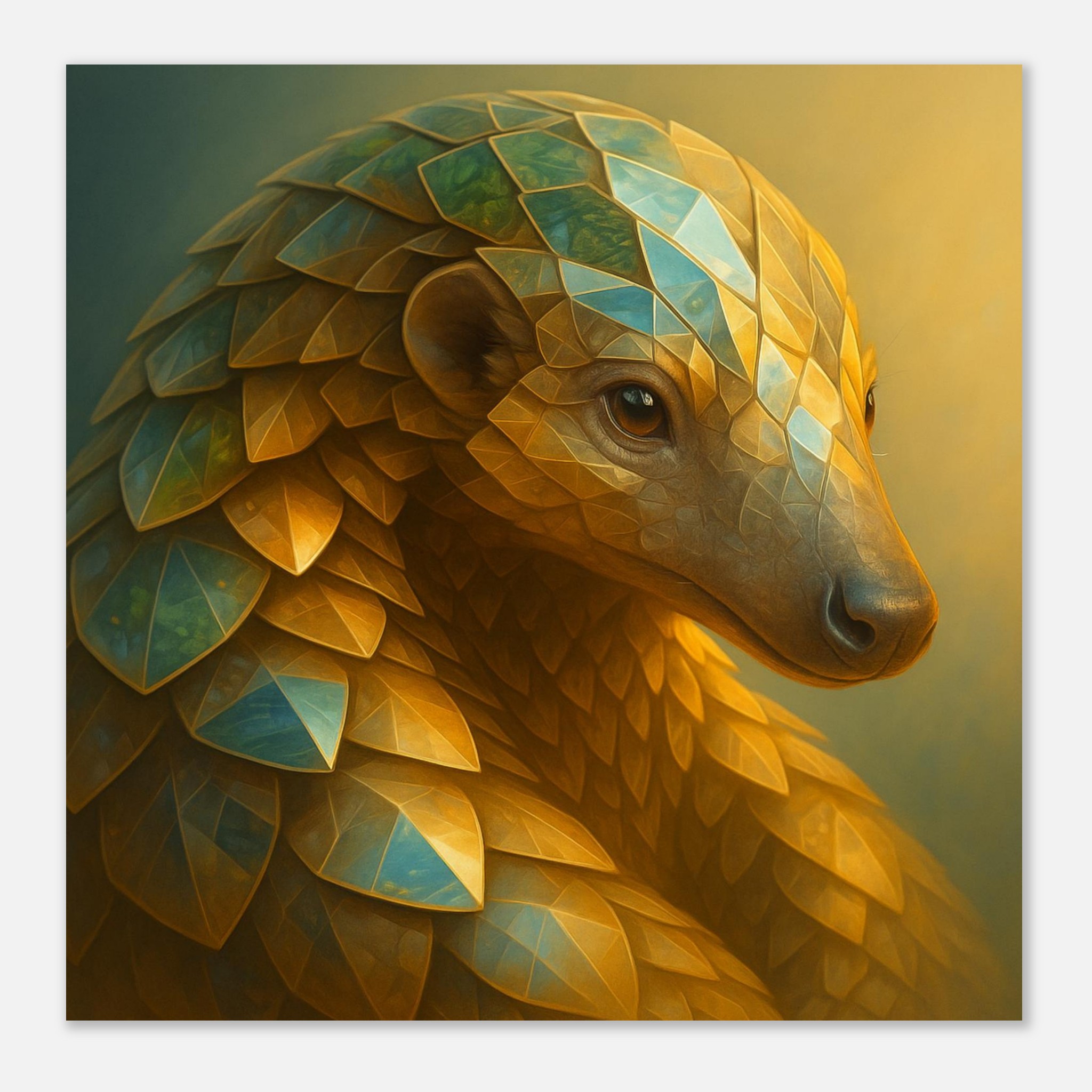classic semi glossy paper poster pangolin 637a5bed-6e3e-4129-aed0-14d049941a39