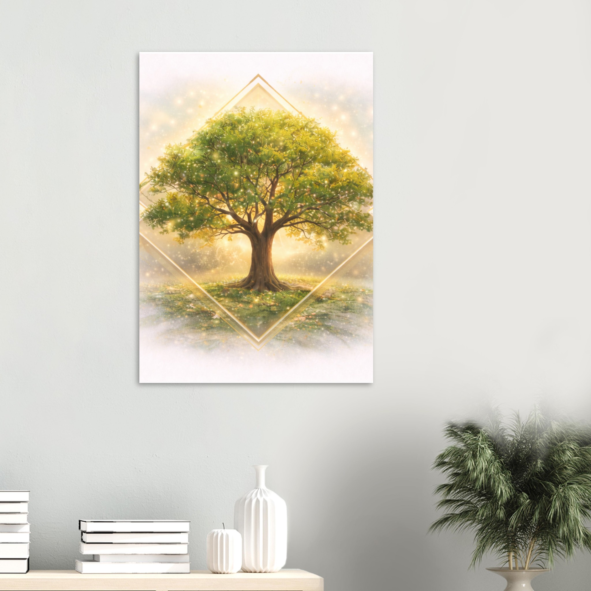 classic semi glossy paper poster summer tree 6411645f-b7da-416a-a3a2-68e1eefe59c1