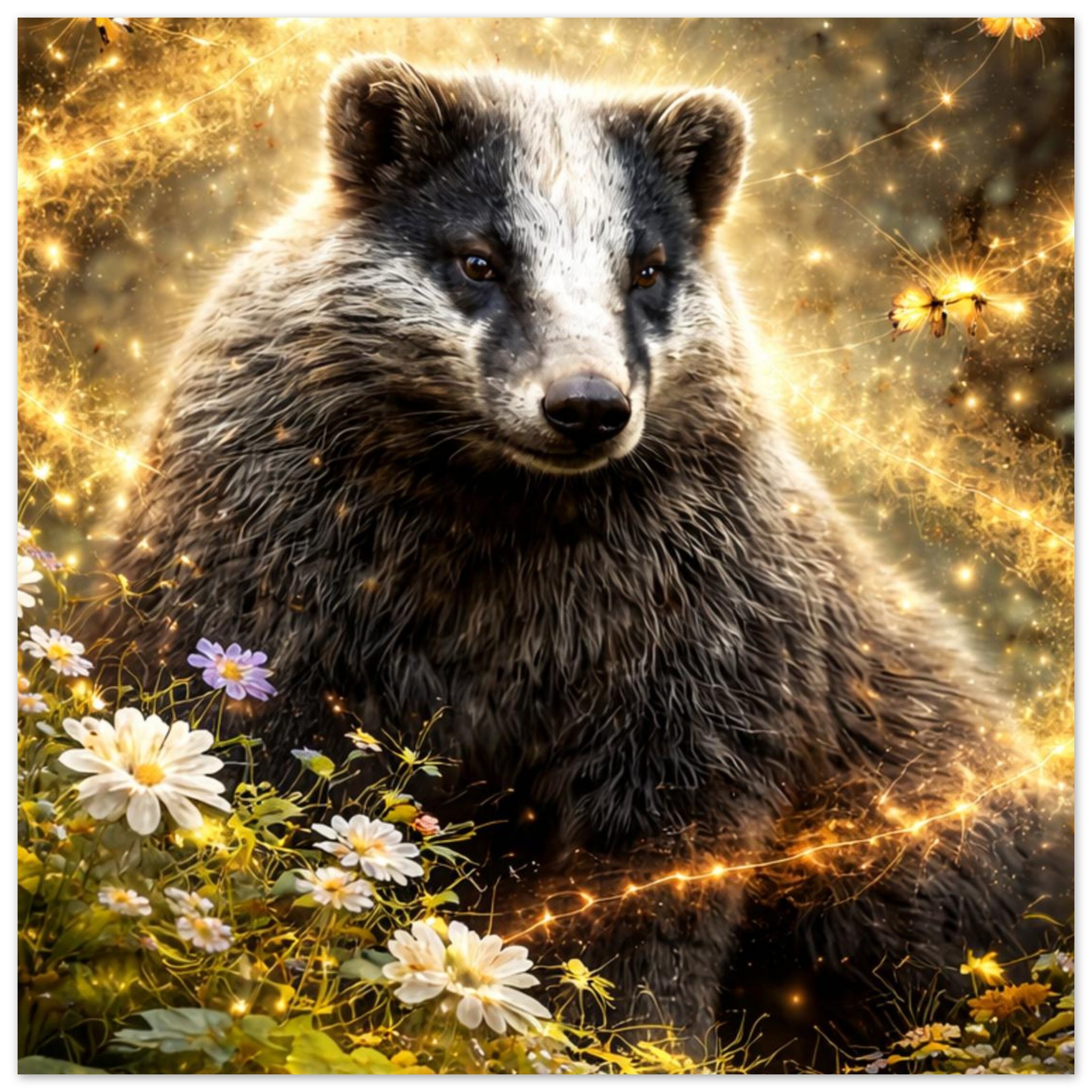 classic semi glossy paper poster badger 652beb3d-b00b-4259-ac8f-1a8a93eab5df