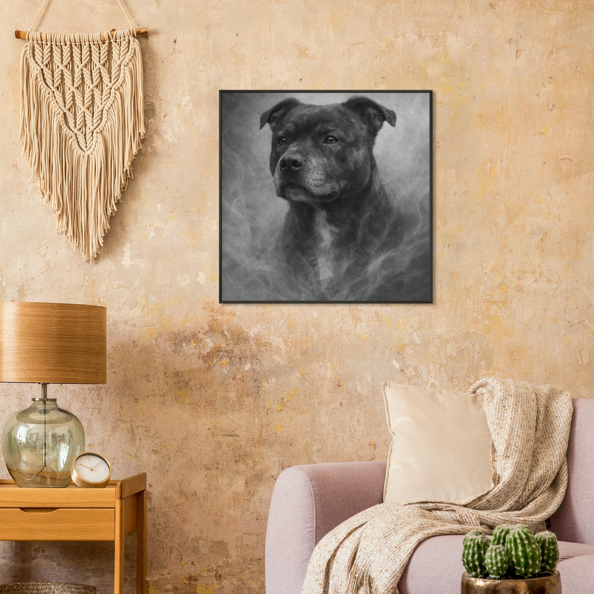 classic semi glossy paper metal framed poster staffy 68379f83-1a6d-49db-a56a-025c6a6f6bca