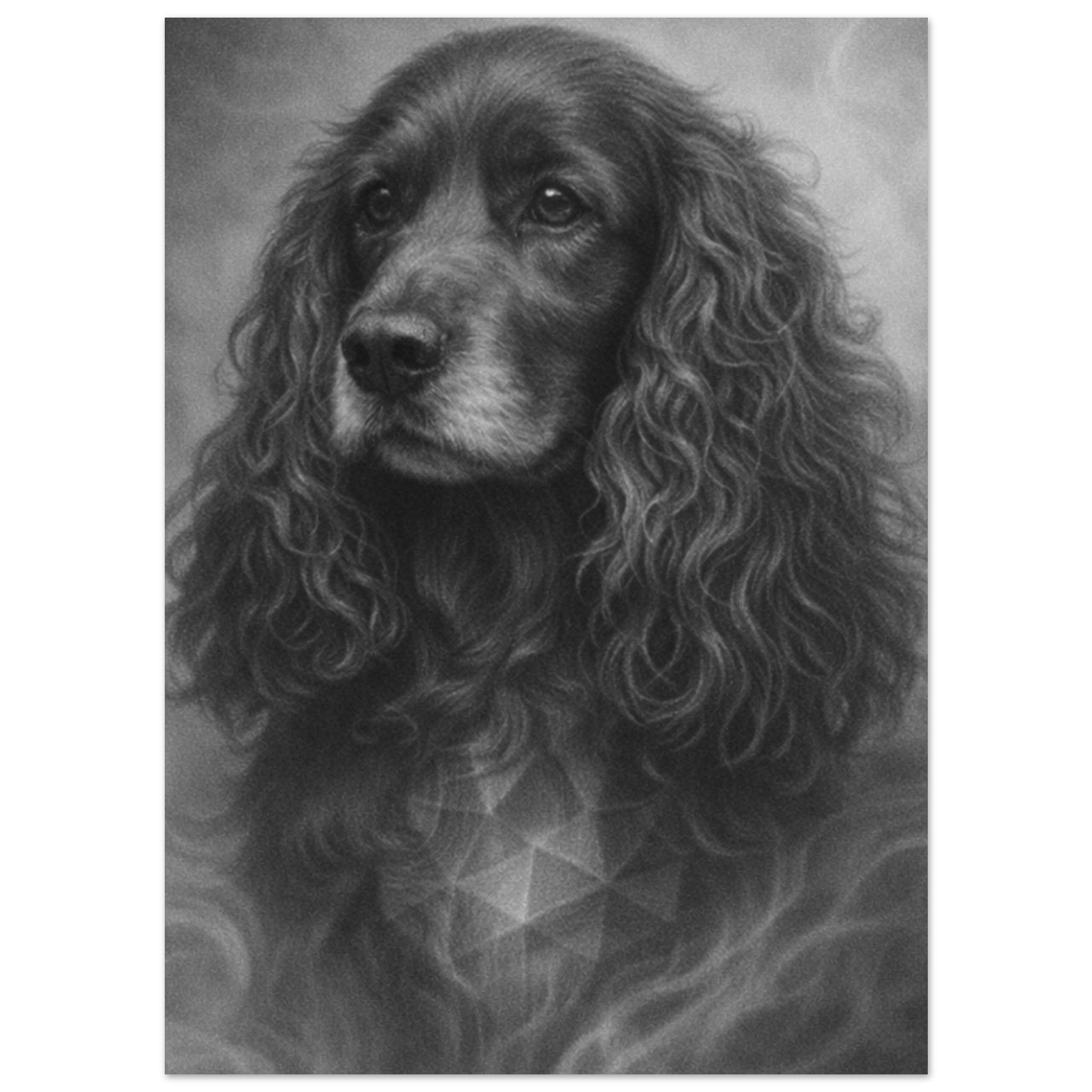 classic semi glossy paper poster cocker spaniel 6a2b6e82-c160-4691-9213-cb3008752107
