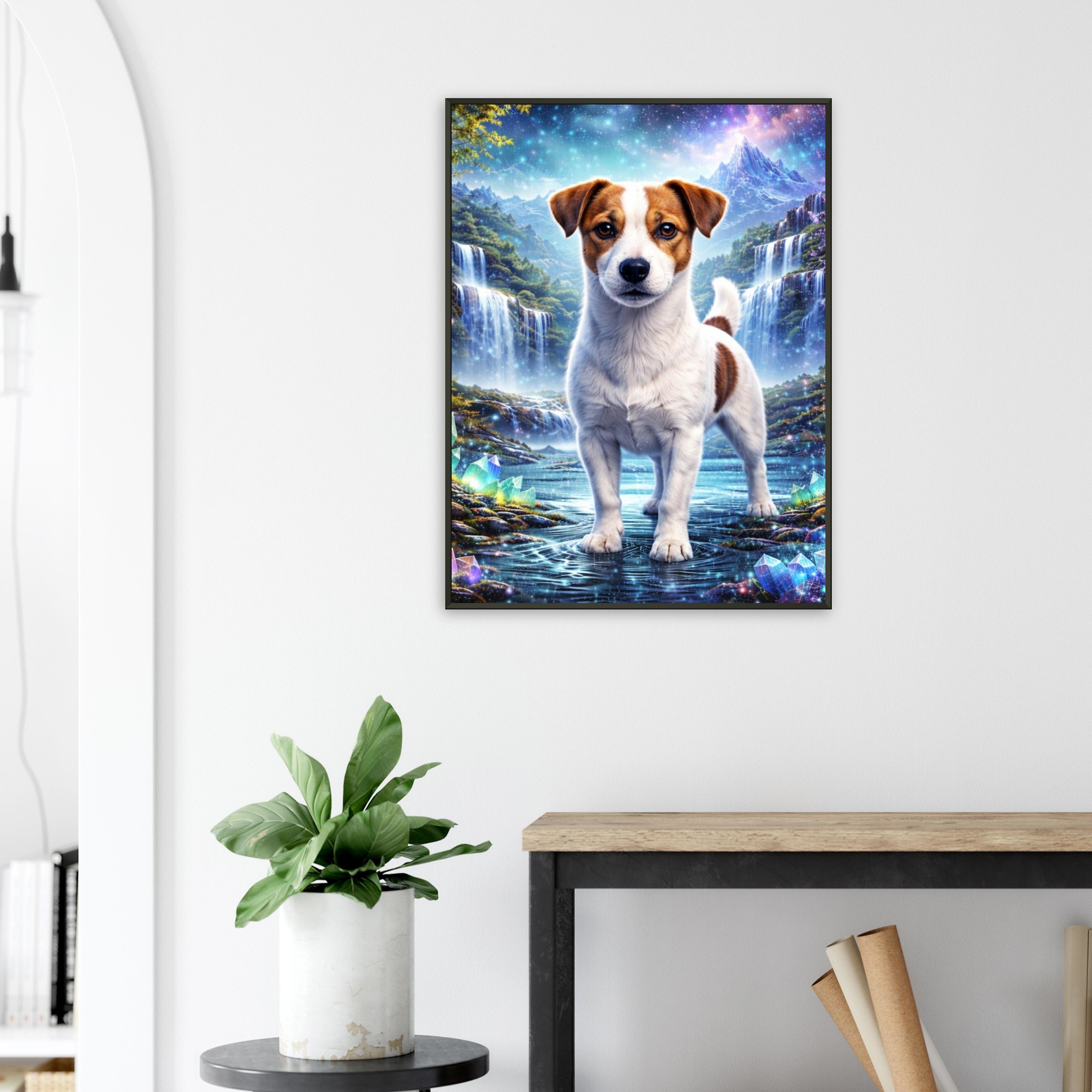 classic semi glossy paper metal framed poster jack russell 6c1cb43c-0fe0-45ed-9a77-558fd5047219
