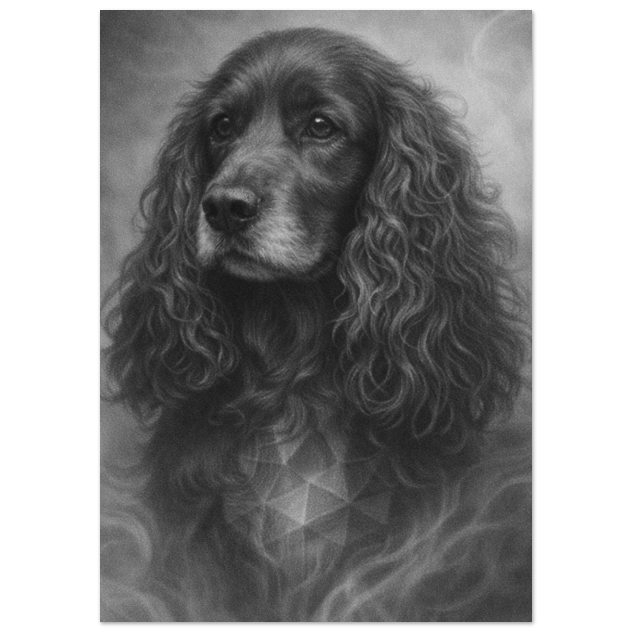 classic semi glossy paper poster cocker spaniel 6d72c8ac-350e-4b73-81f8-8dd28aa28e49