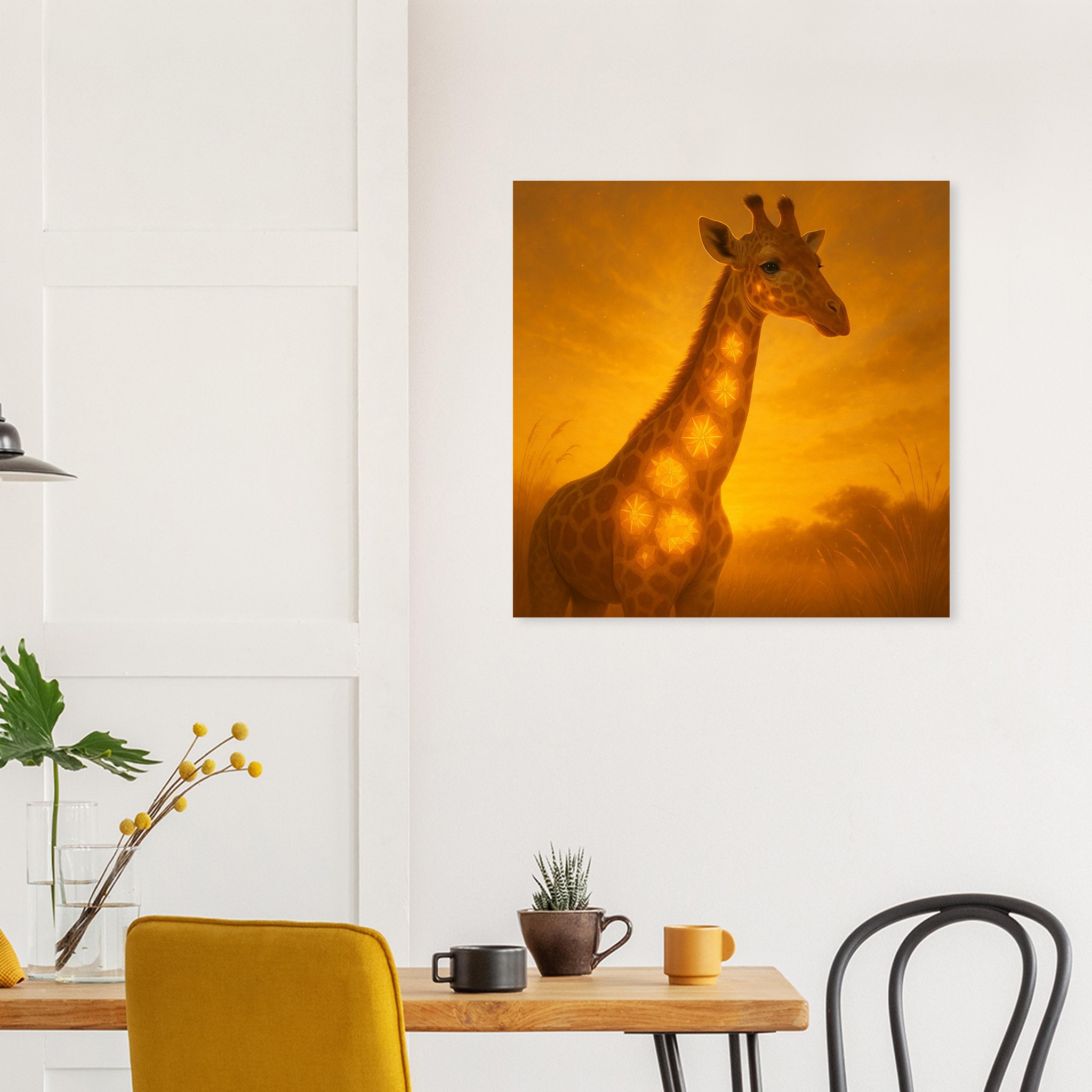 classic semi glossy paper poster giraffe 6da5b548-624a-47d9-9398-9fe34dbd2e40