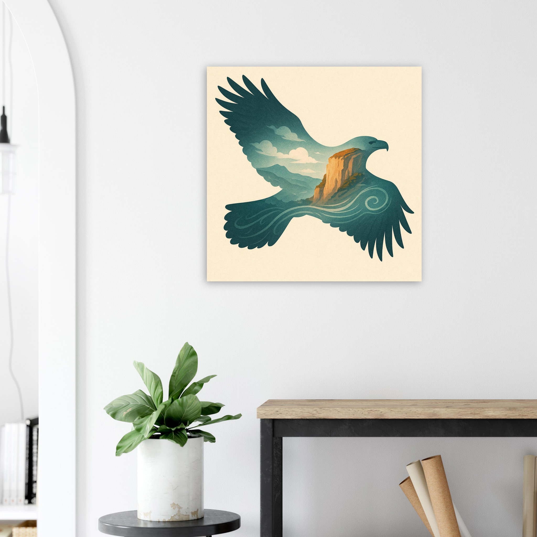classic semi glossy paper poster, eagle 72d2d096-564e-4e94-99a2-2b88ea929972