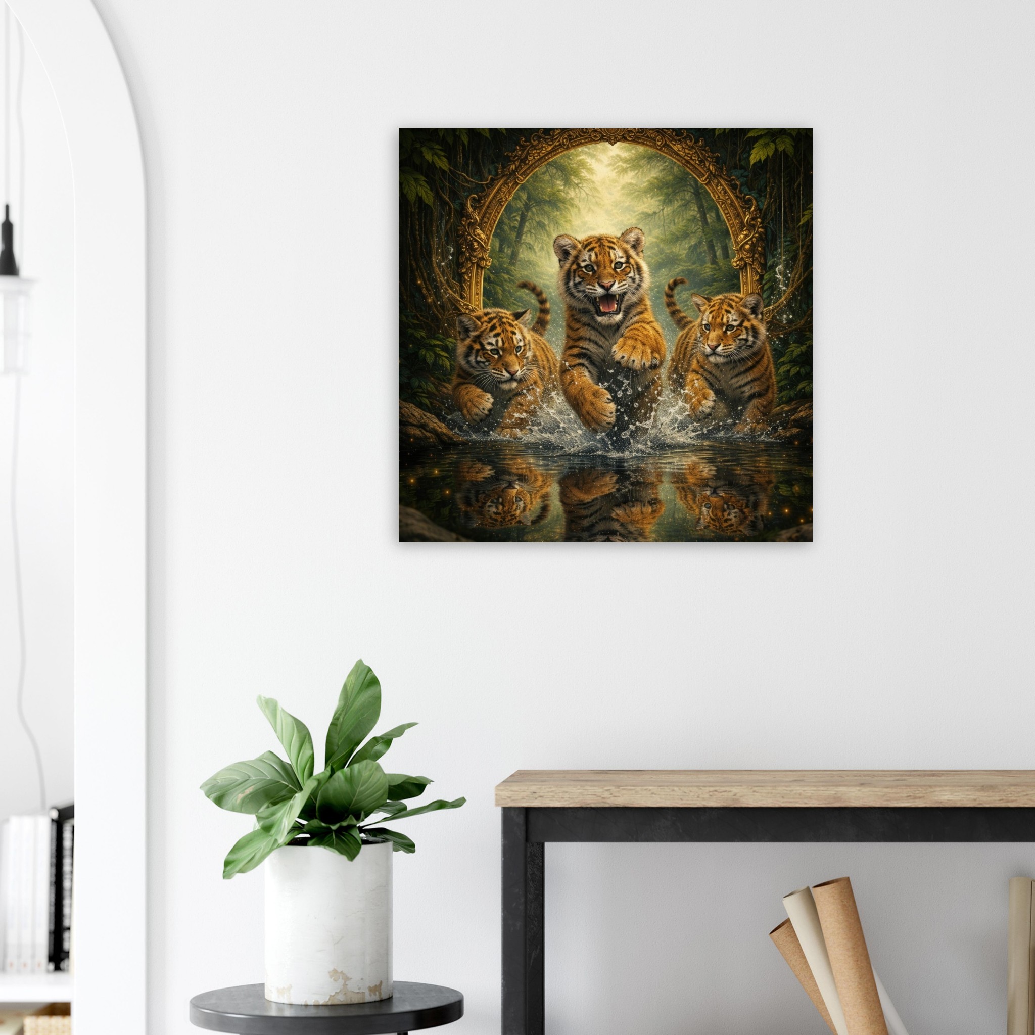 classic semi glossy paper poster tiger cubs 7367ddfe-6eea-469e-bcef-331efa9a8d3e