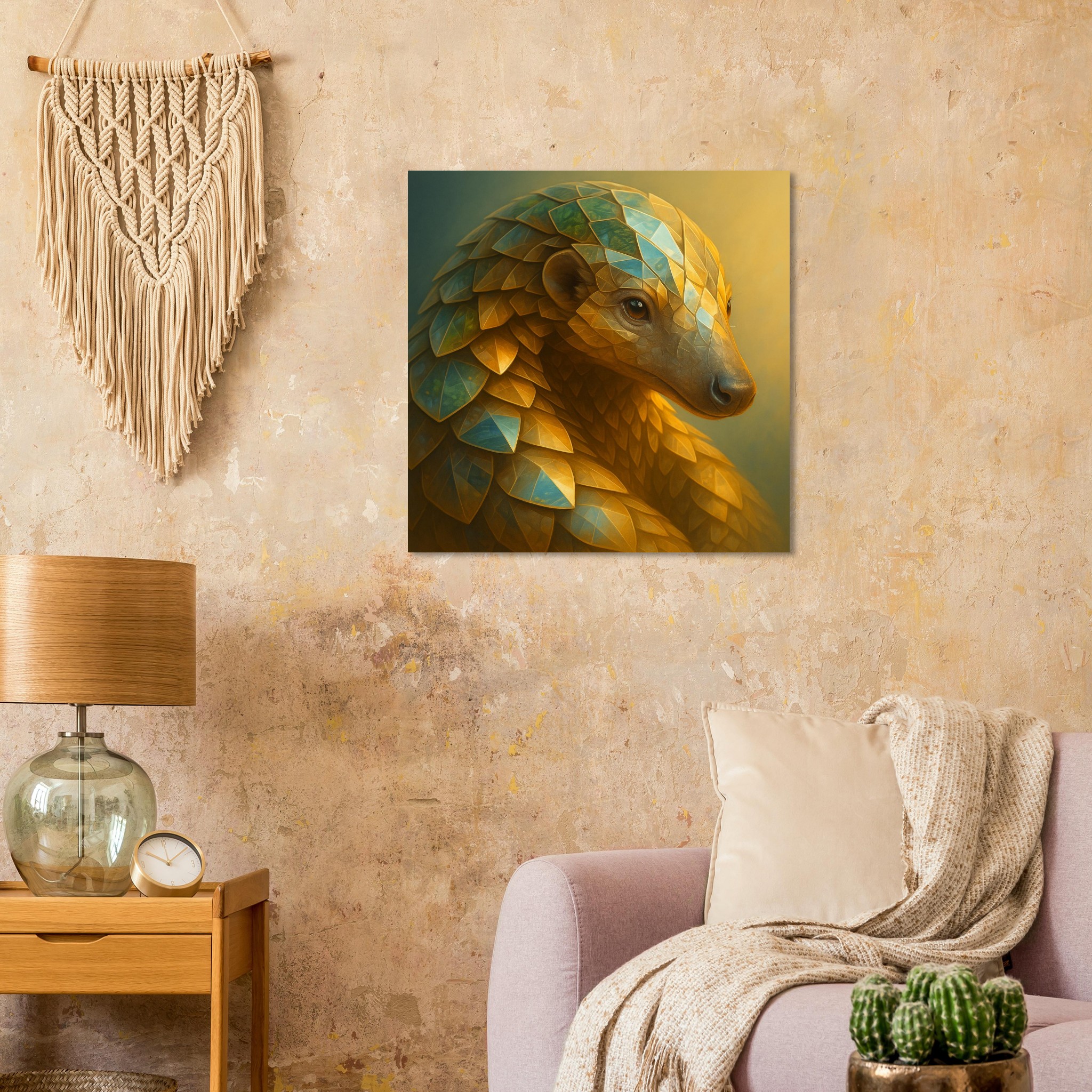 classic semi glossy paper poster pangolin 778f77c5-407a-4371-814c-7207566c80c0