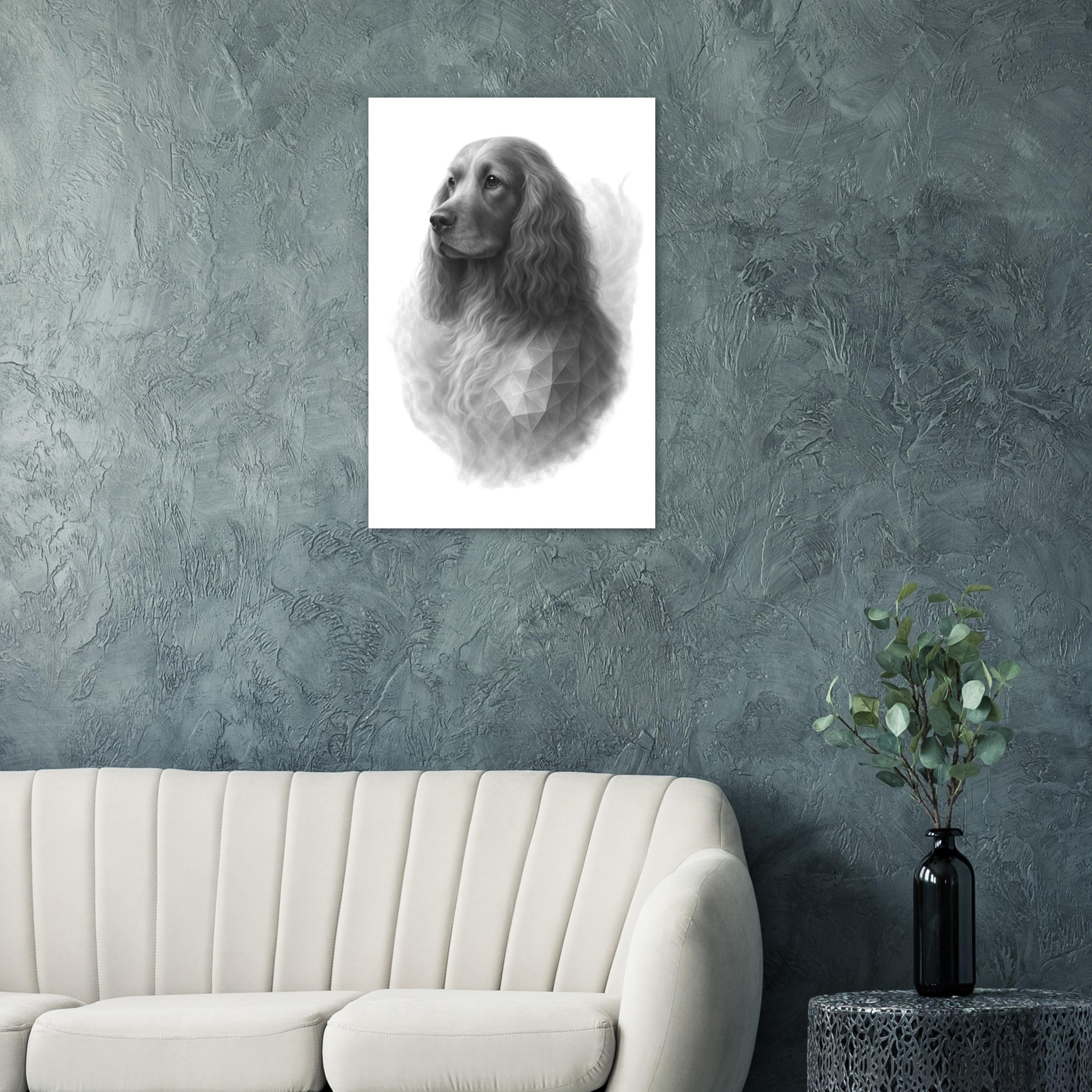 premium semi glossy paper poster cocker spaniel 782a88d7-b536-49e6-86a6-eeb074835d25