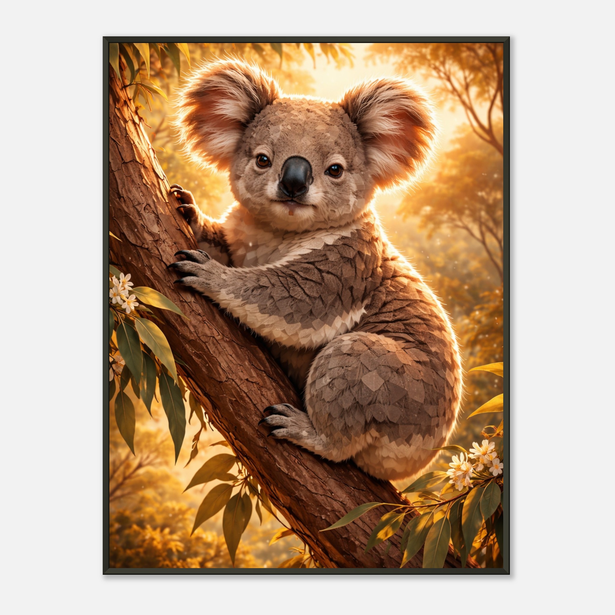 classic semi glossy paper metal framed poster koala art 7890cf43-2ae1-4880-b8bd-3c0f6fc533ef