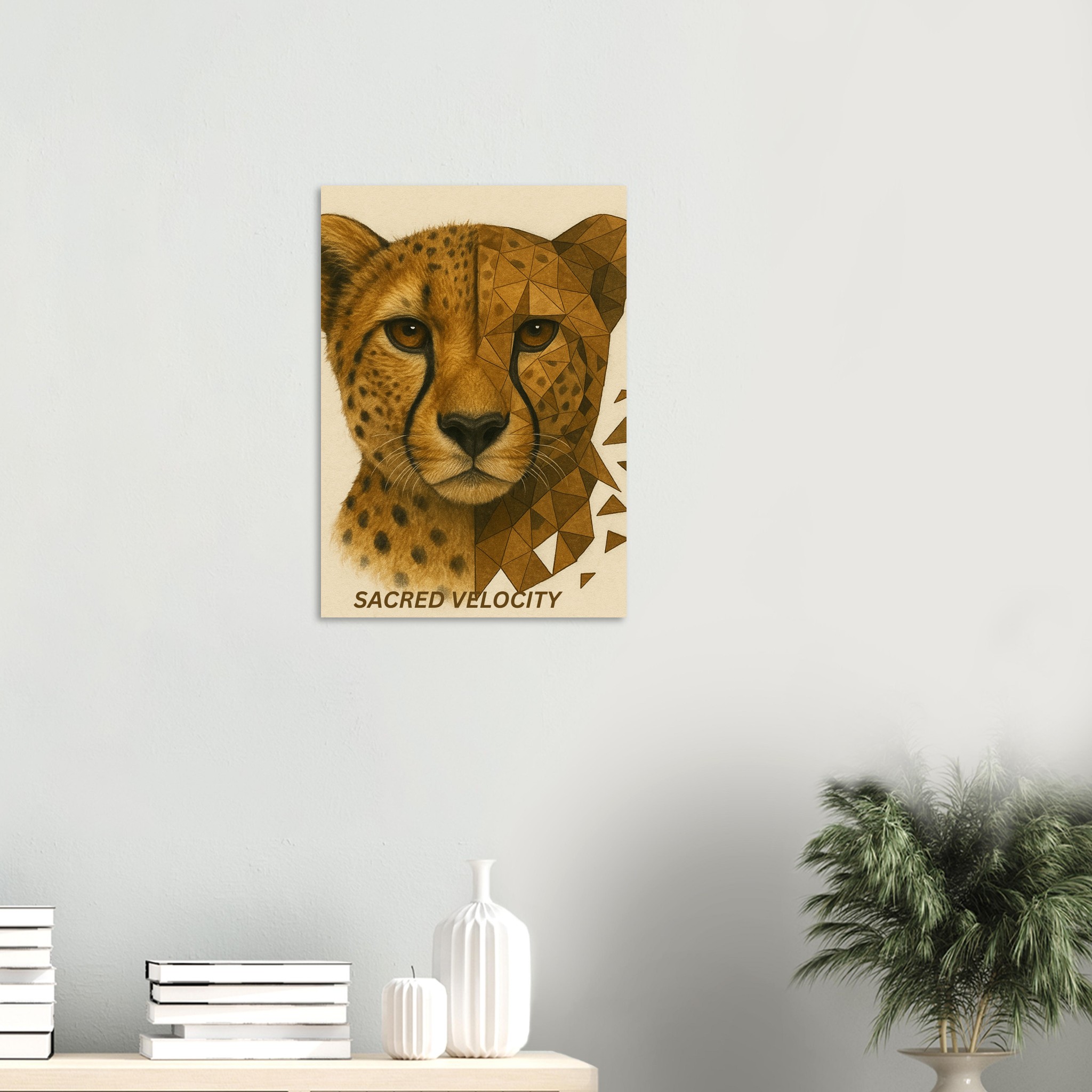 classic semi glossy paper poster, cheetah 797b6ade-6e8b-4d0c-ad99-e69b57146f59