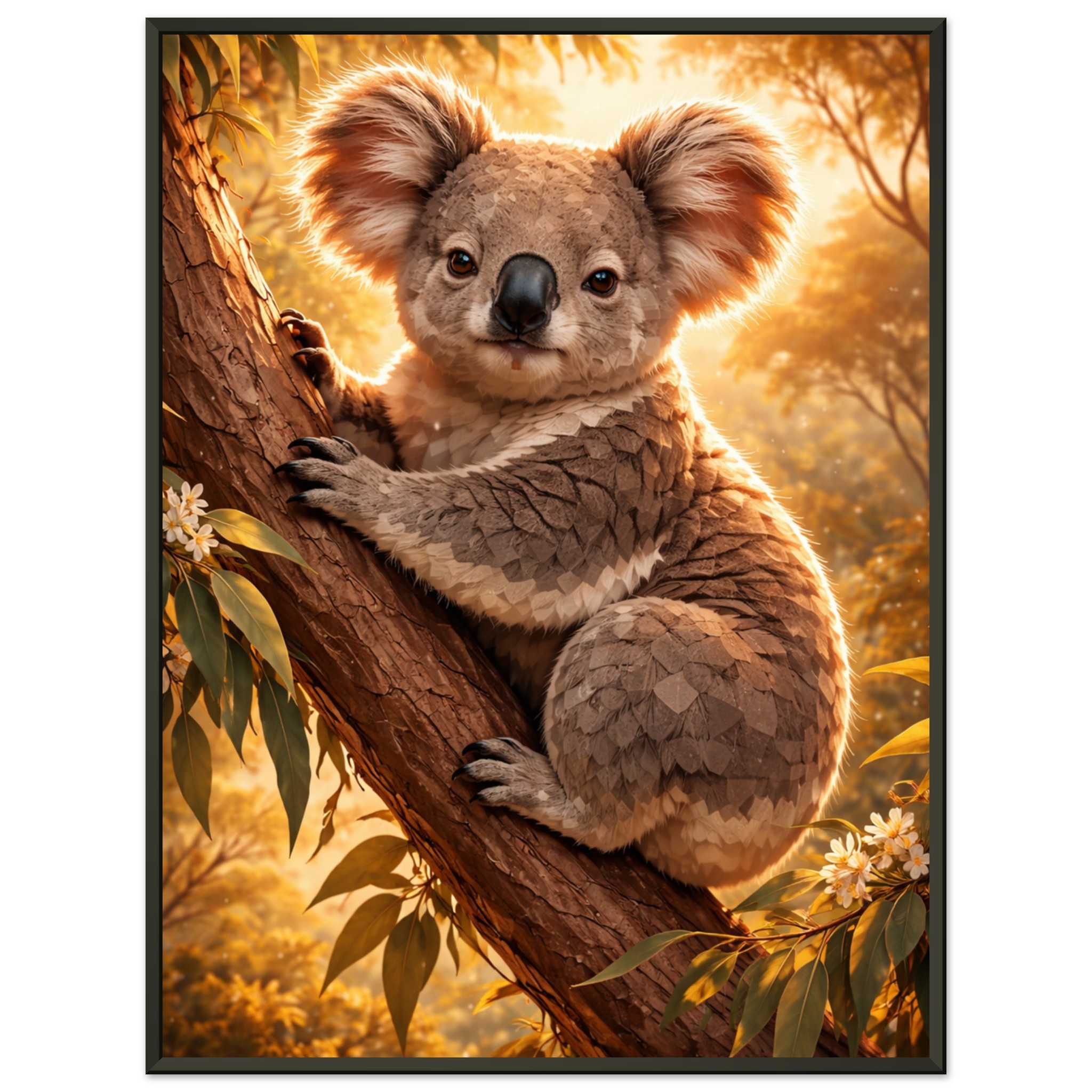 classic semi glossy paper metal framed poster koala art 79bf2316-85d2-4d4a-aaa8-eaba9867cf28