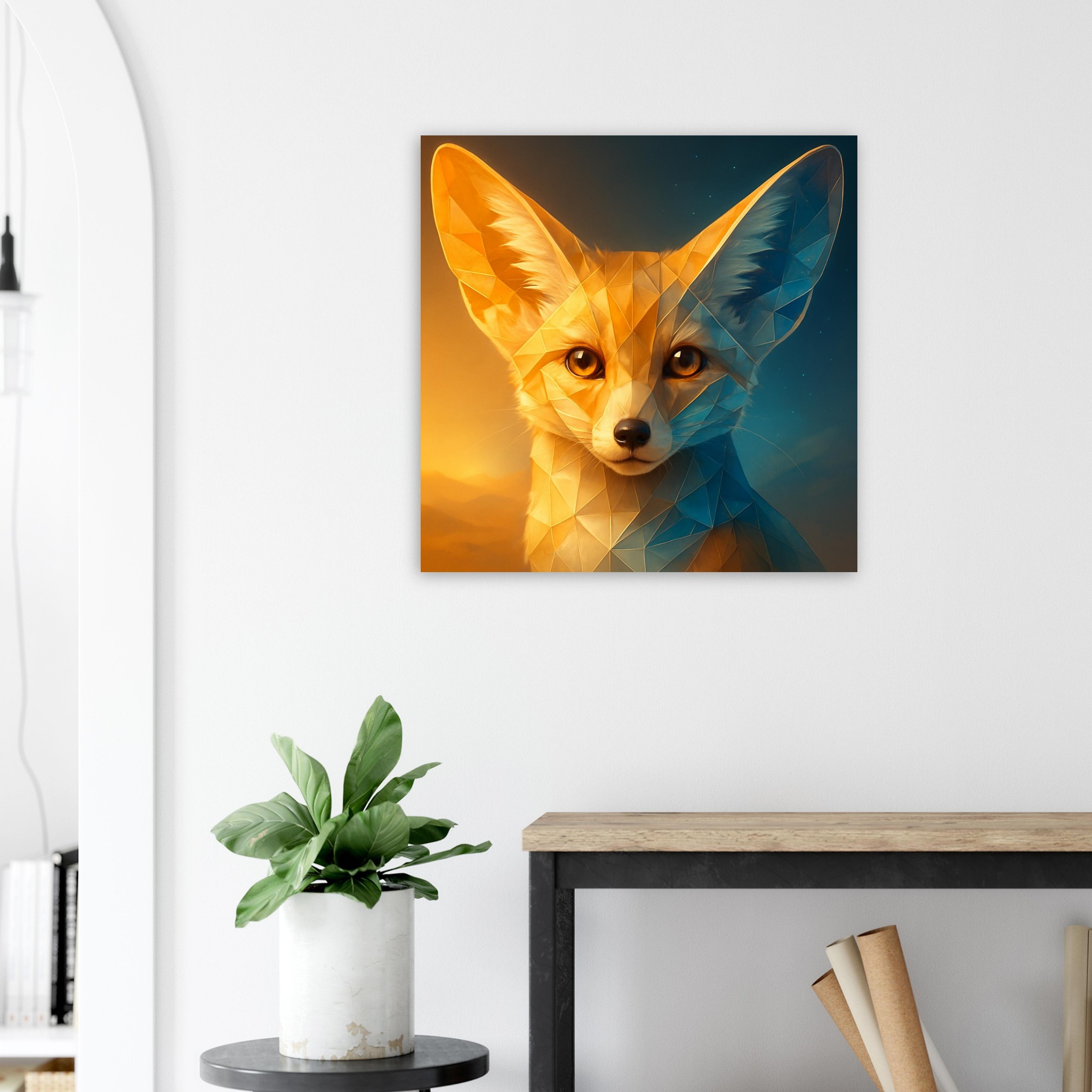 classic semi glossy paper poster fennec fox 7ceb507f-357f-42eb-8176-e09adb962ff7