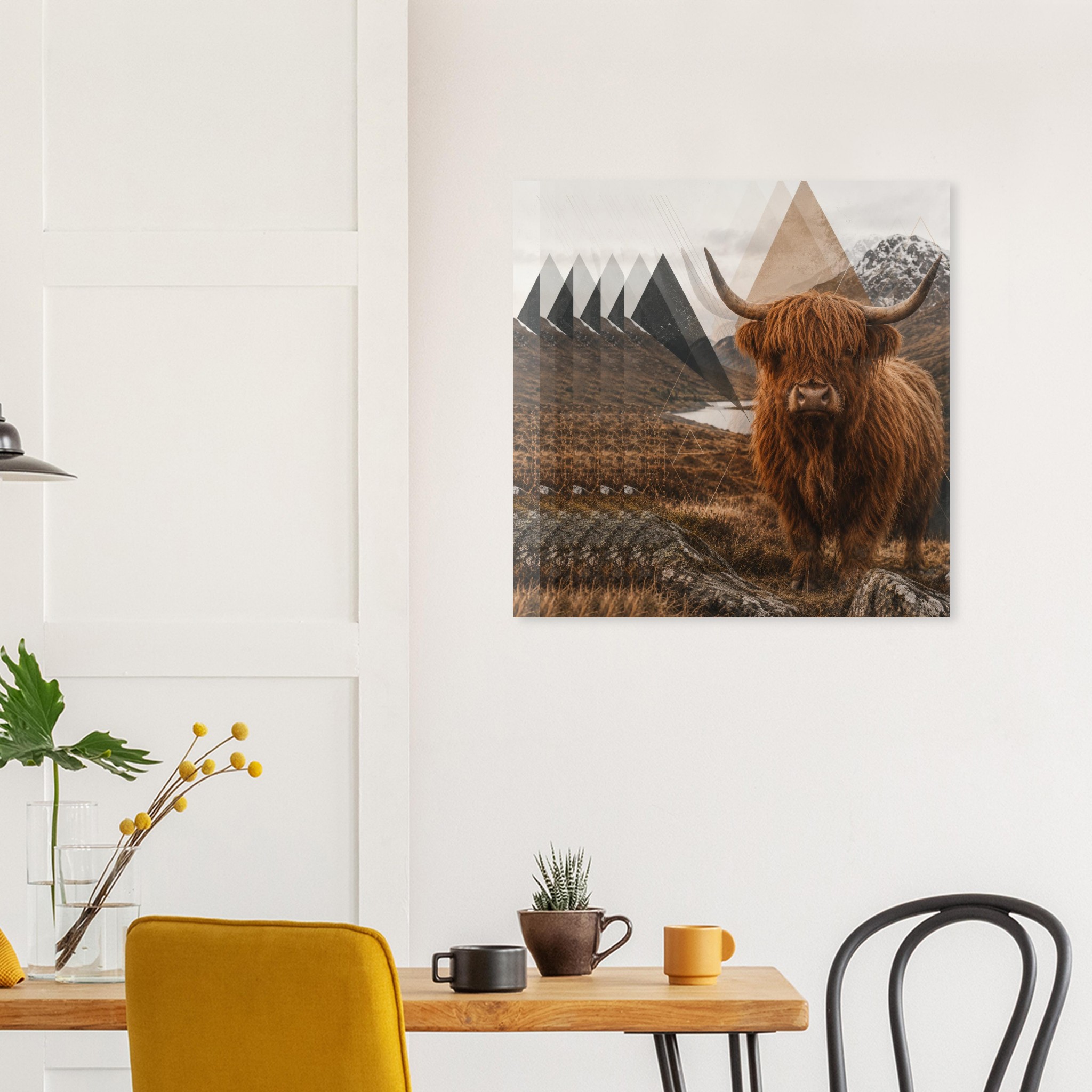 classic semi glossy paper poster highland cow 7dd72406-f272-4151-9c73-410a3fcfe2ee