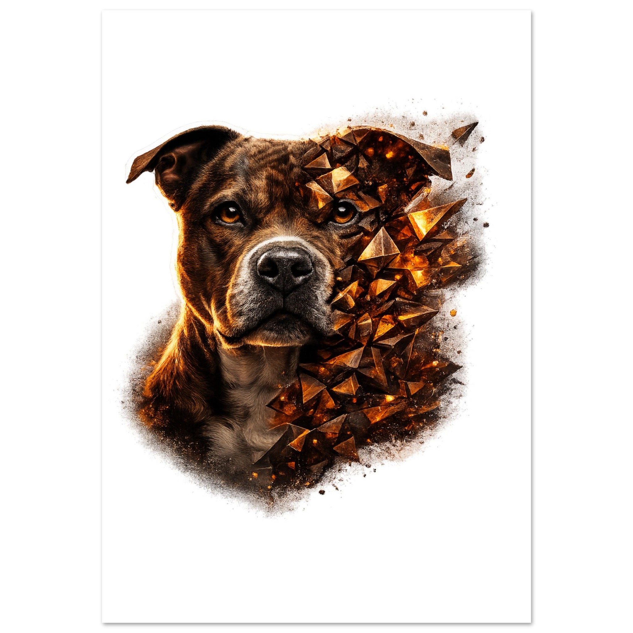 classic semi glossy paper poster staffordshire bull terrier 7fd1e13f-bb34-4fa5-85c2-4e2f3885447c