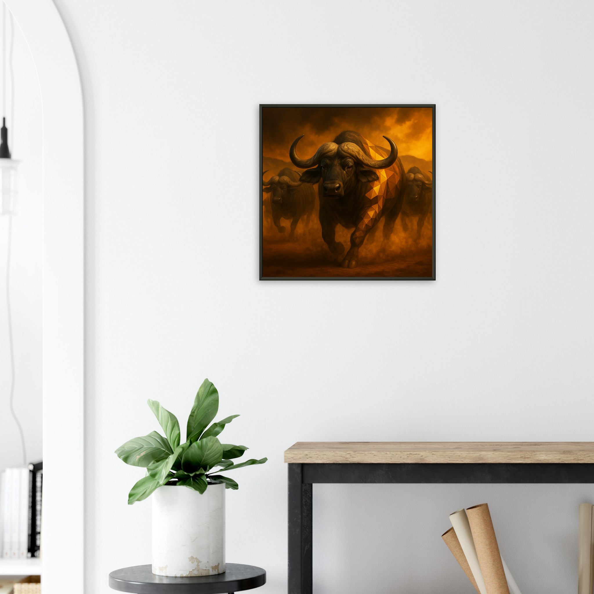 classic semi glossy paper metal framed poster buffalo 81cfae9f-9e77-4473-95f6-a412af97ae6f