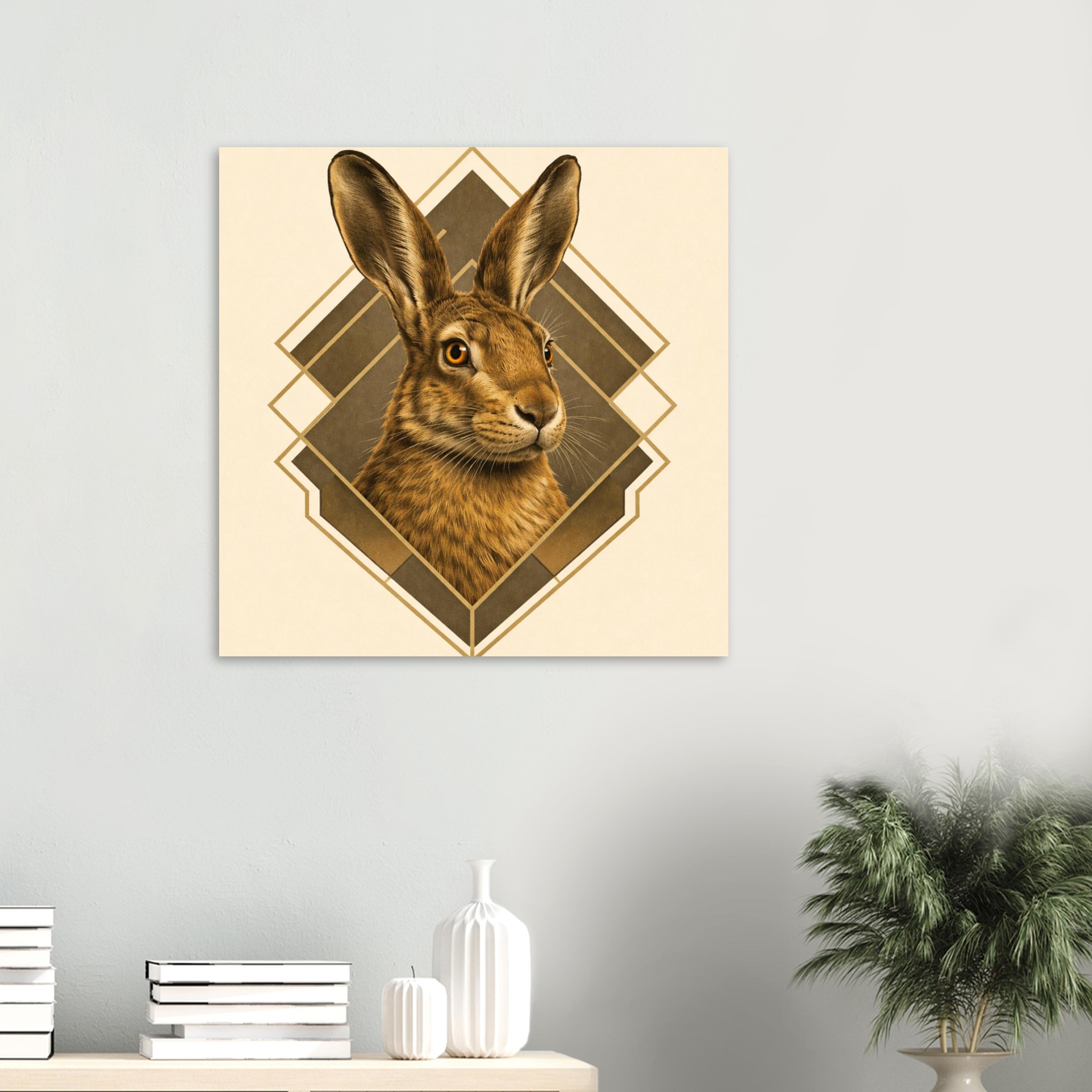 classic semi glossy paper poster hare 81e9a3b8-b65a-4a5c-8bcb-4d02c4bcc340