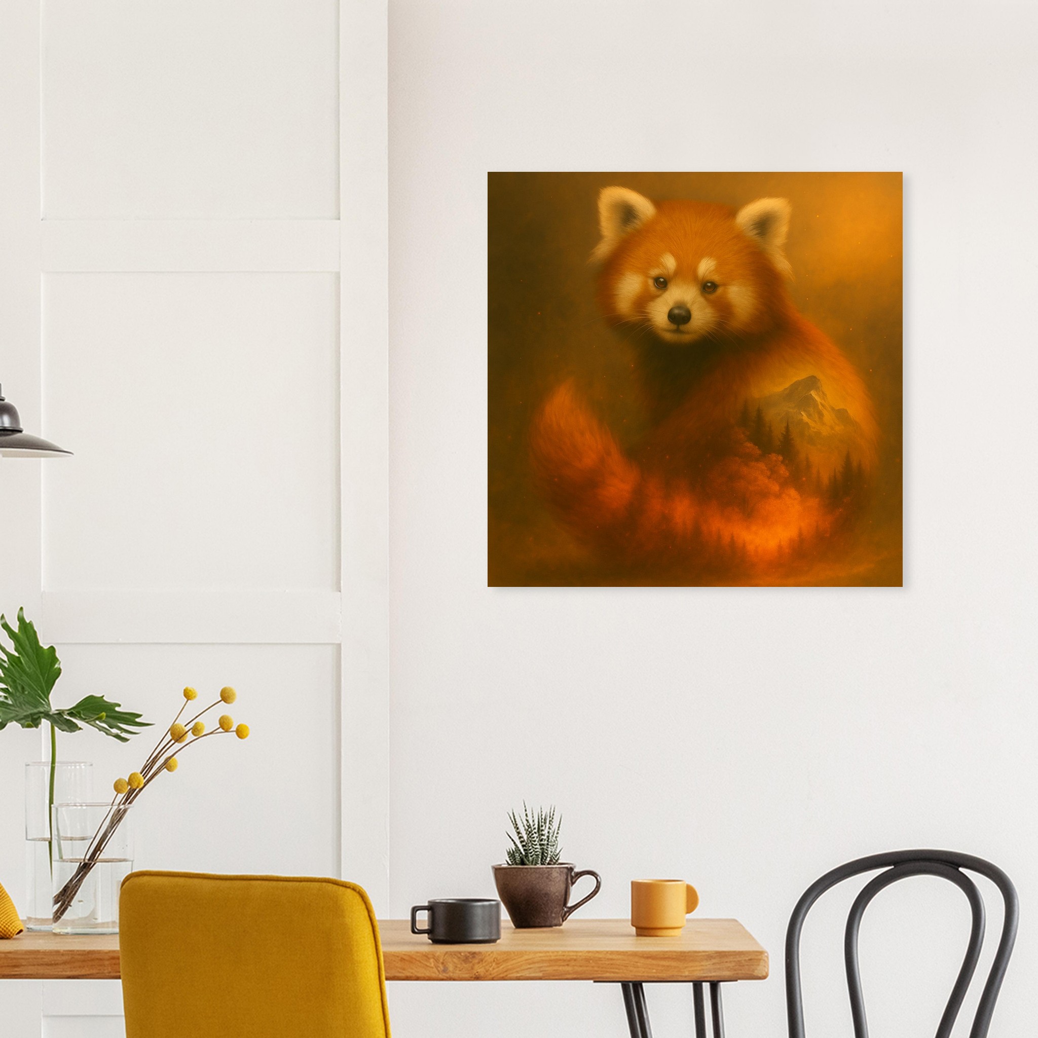 classic semi glossy paper poster red panda 8200540b-1ed4-413b-83e7-1290c0382c38