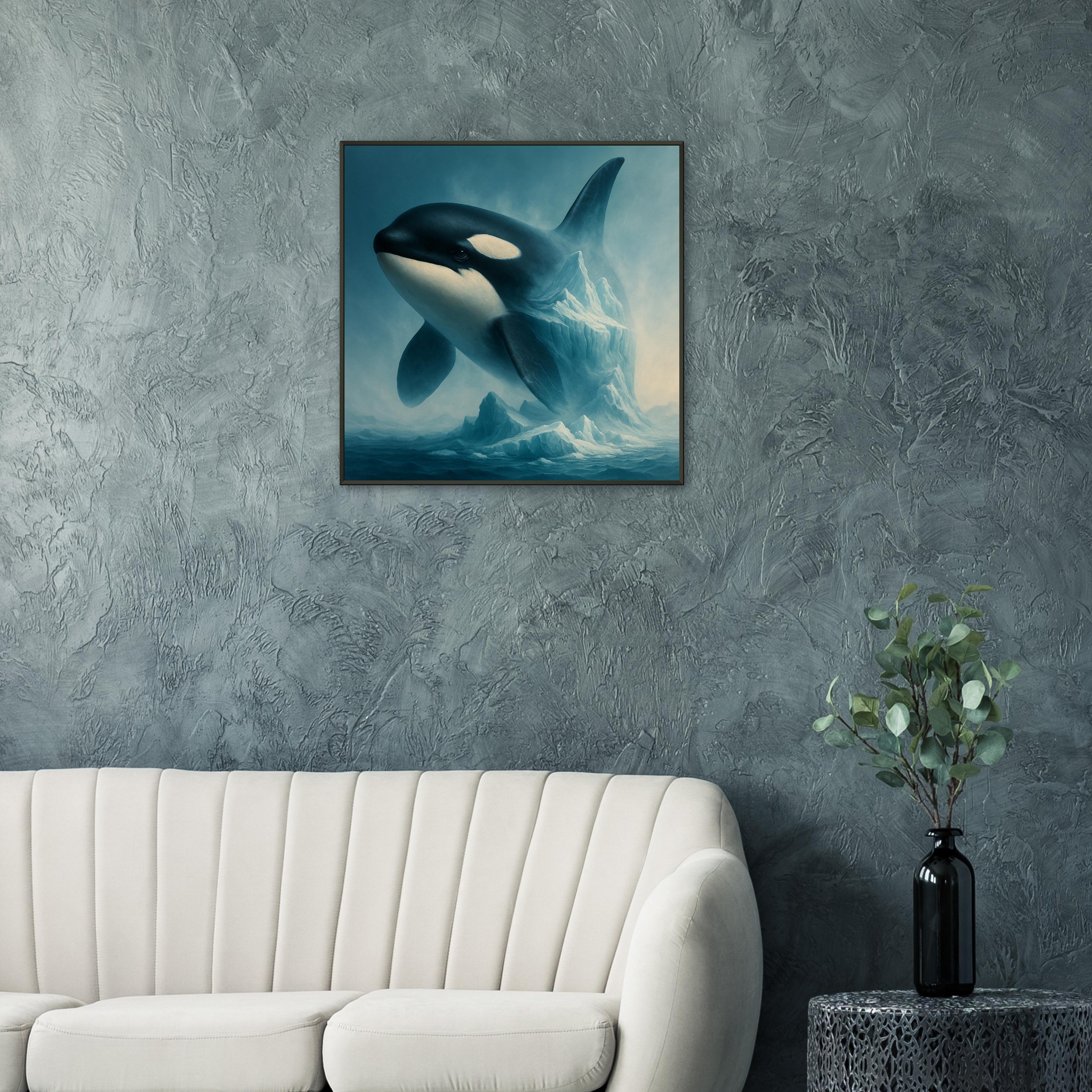 classic semi glossy paper metal framed poster orca 8381de8f-865b-4f81-898e-cc218c6e2e9a