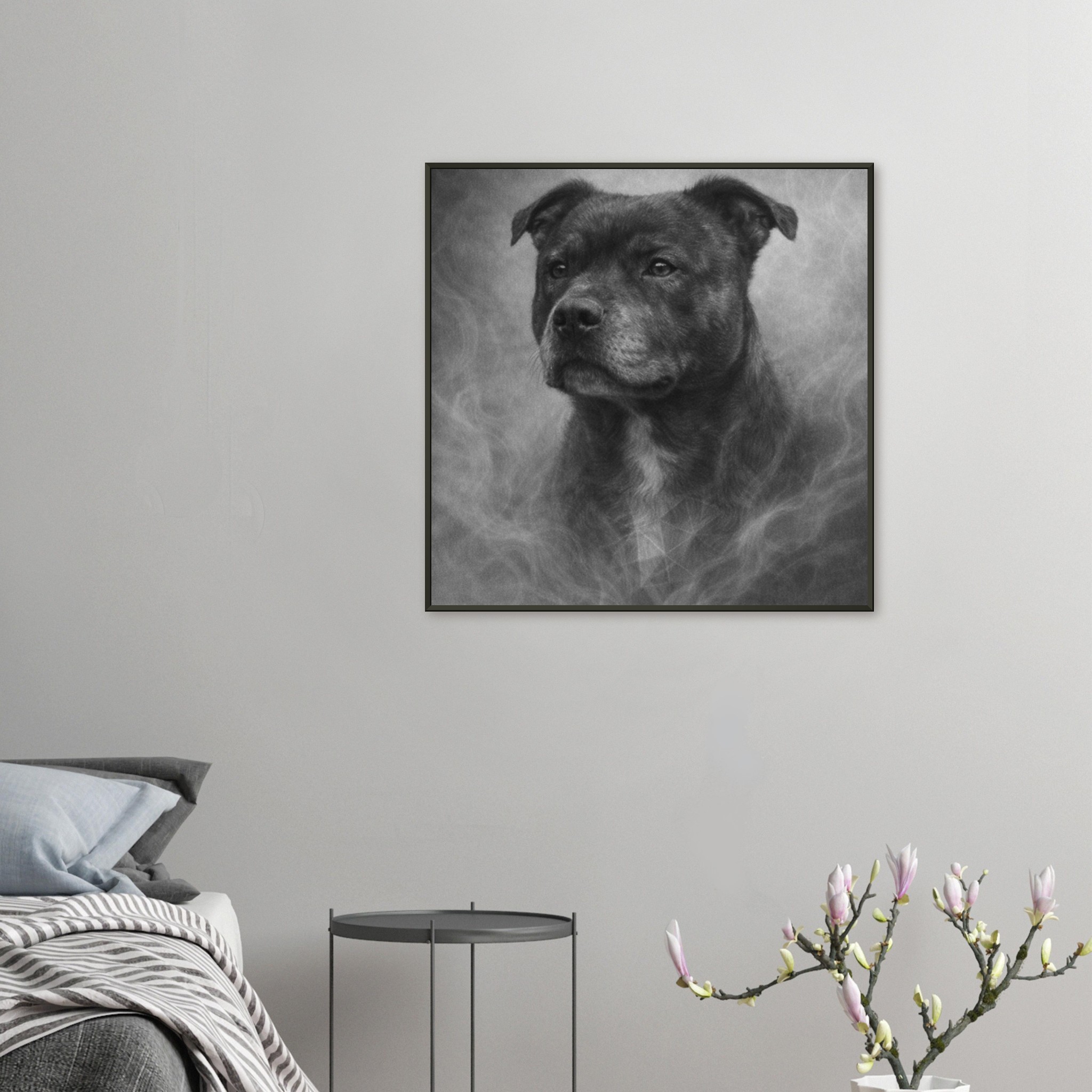 classic semi glossy paper metal framed poster staffy 839c22e0-51b5-4701-9f5f-1d9432e93080