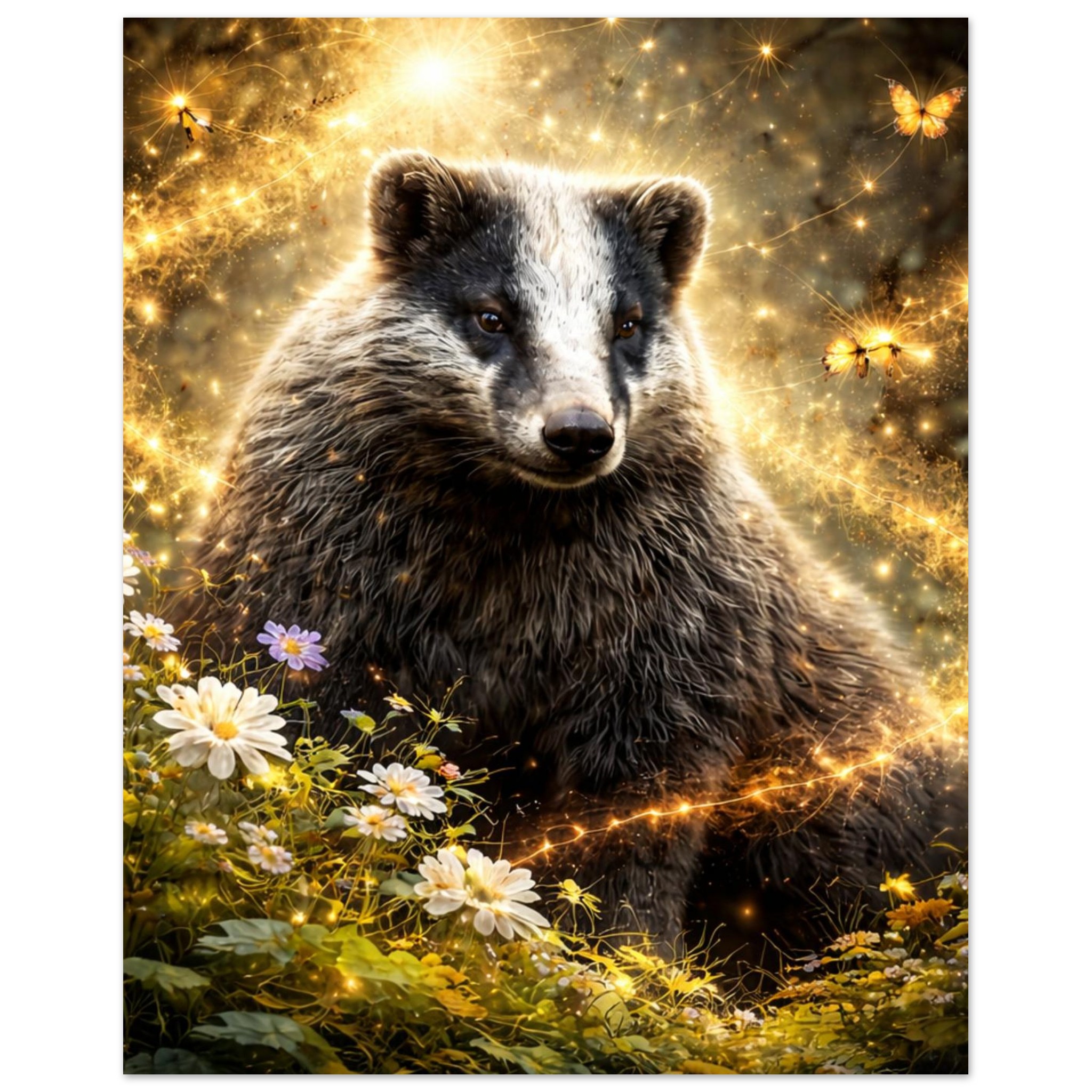 classic semi glossy paper poster badger 867d7bd2-5866-4cd4-ae4f-fc83c73f8ba7