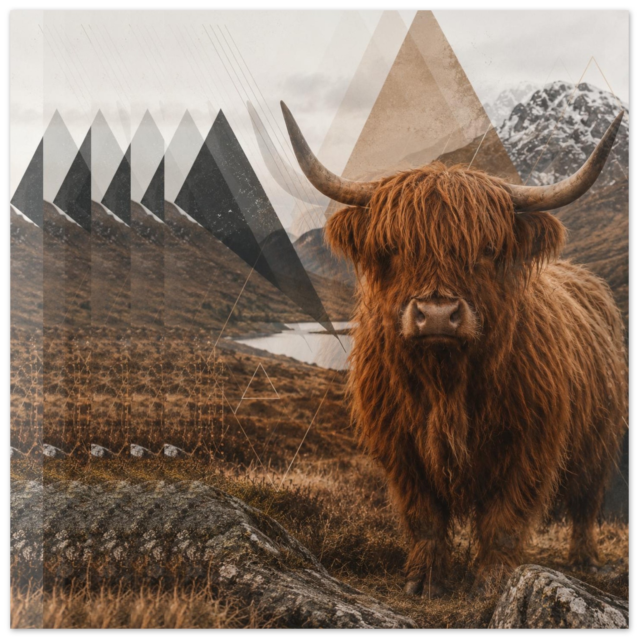 classic semi glossy paper poster highland cow 87a3e6fa-7741-4319-b88b-4a1f81cdac0c