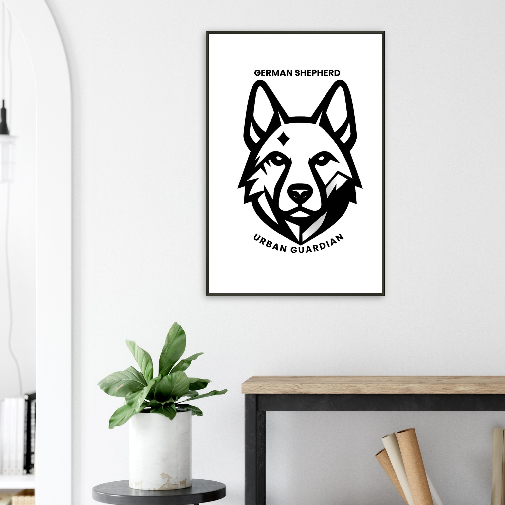 classic semi glossy paper metal framed poster urban guardian 87a75b3b-bc11-4423-beb4-b77b3b47396d