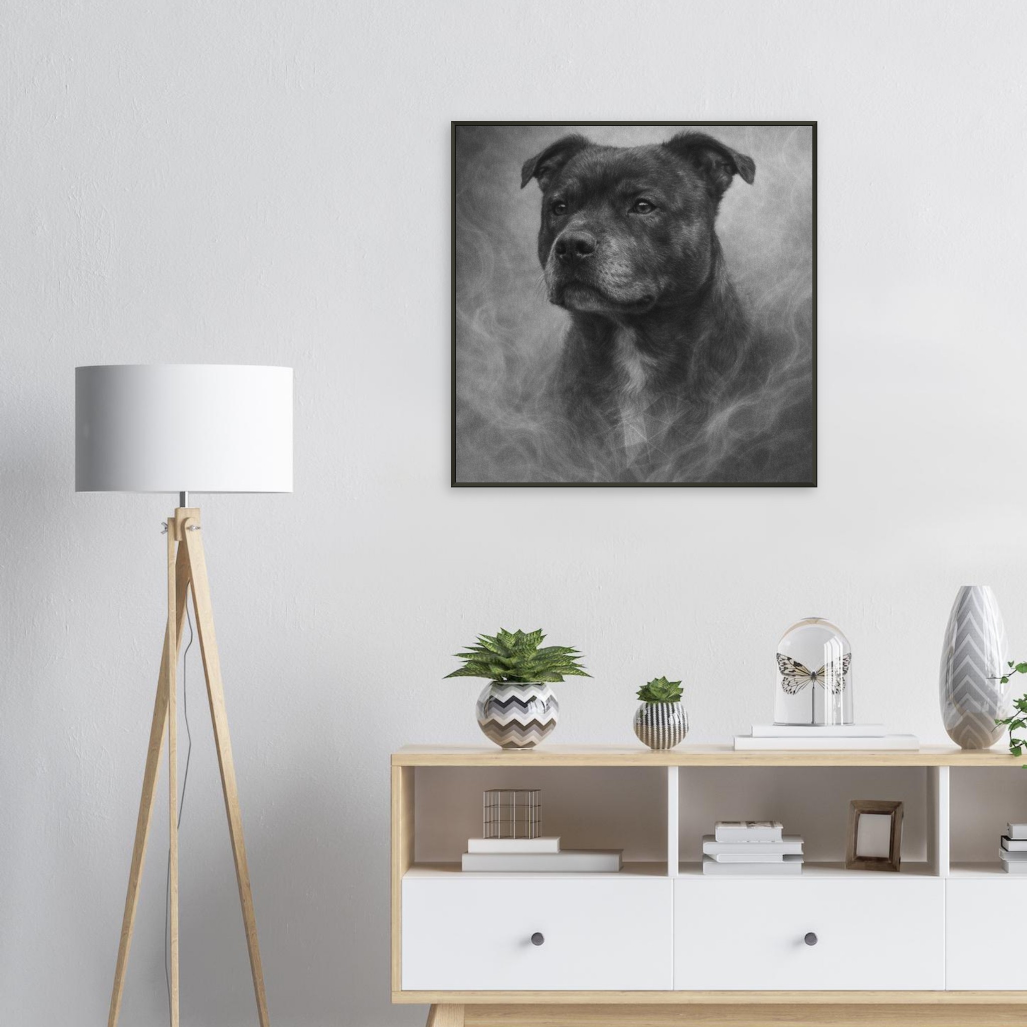 classic semi glossy paper metal framed poster staffy 894bffc3-a490-48b3-b93b-06b451d1e2cc