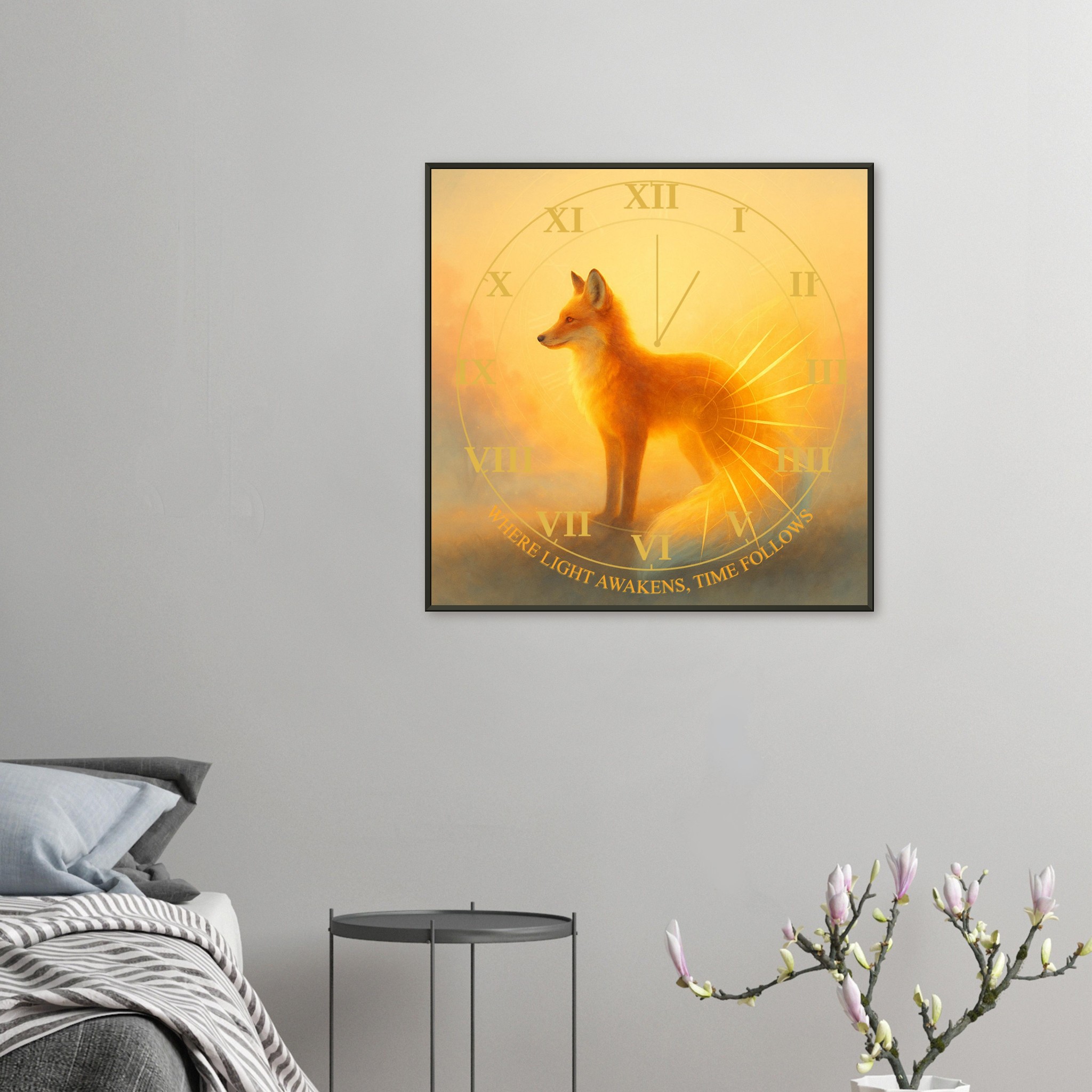 classic semi glossy paper metal framed poster, timekeeper 8d41d1ff-aefb-4fca-9c50-6ee7a042e51f