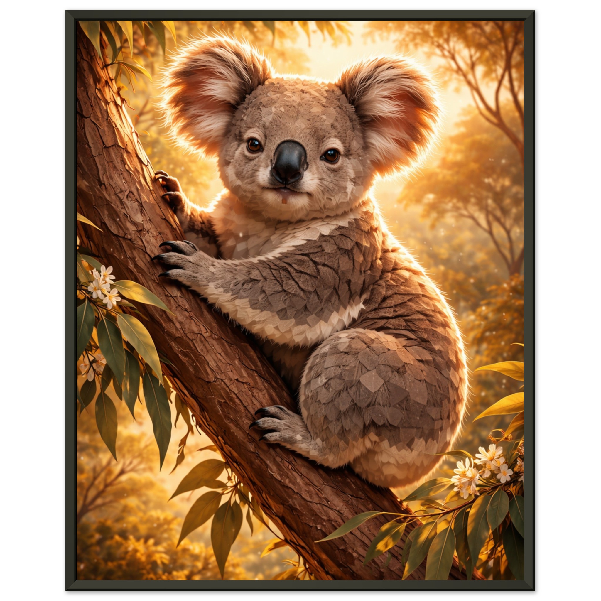 classic semi glossy paper metal framed poster koala art 8d8550aa-6883-4c00-ba2f-6ae3d2963f16