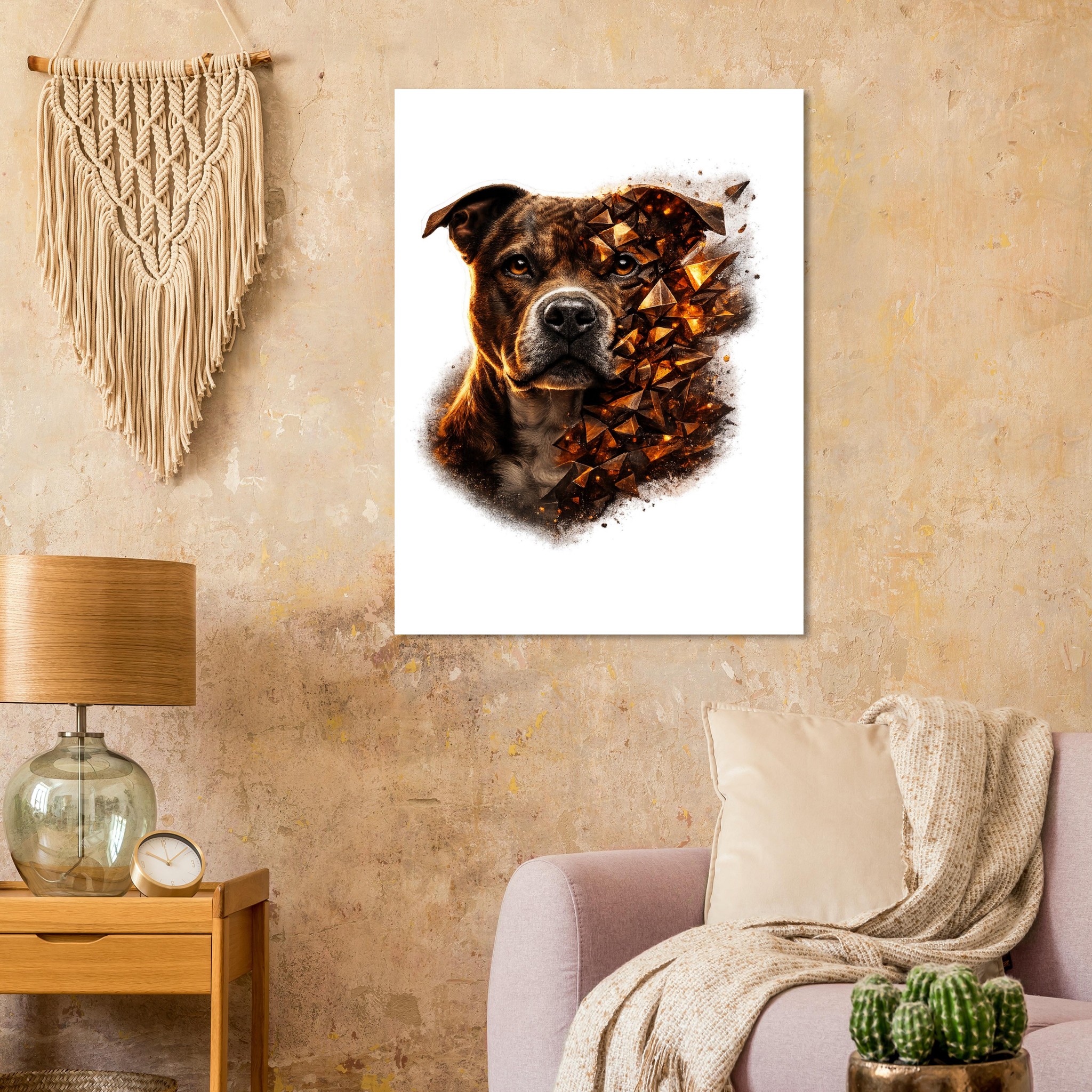 classic semi glossy paper poster staffordshire bull terrier 8dbde937-36f7-4ade-ab9f-75d3b049e514