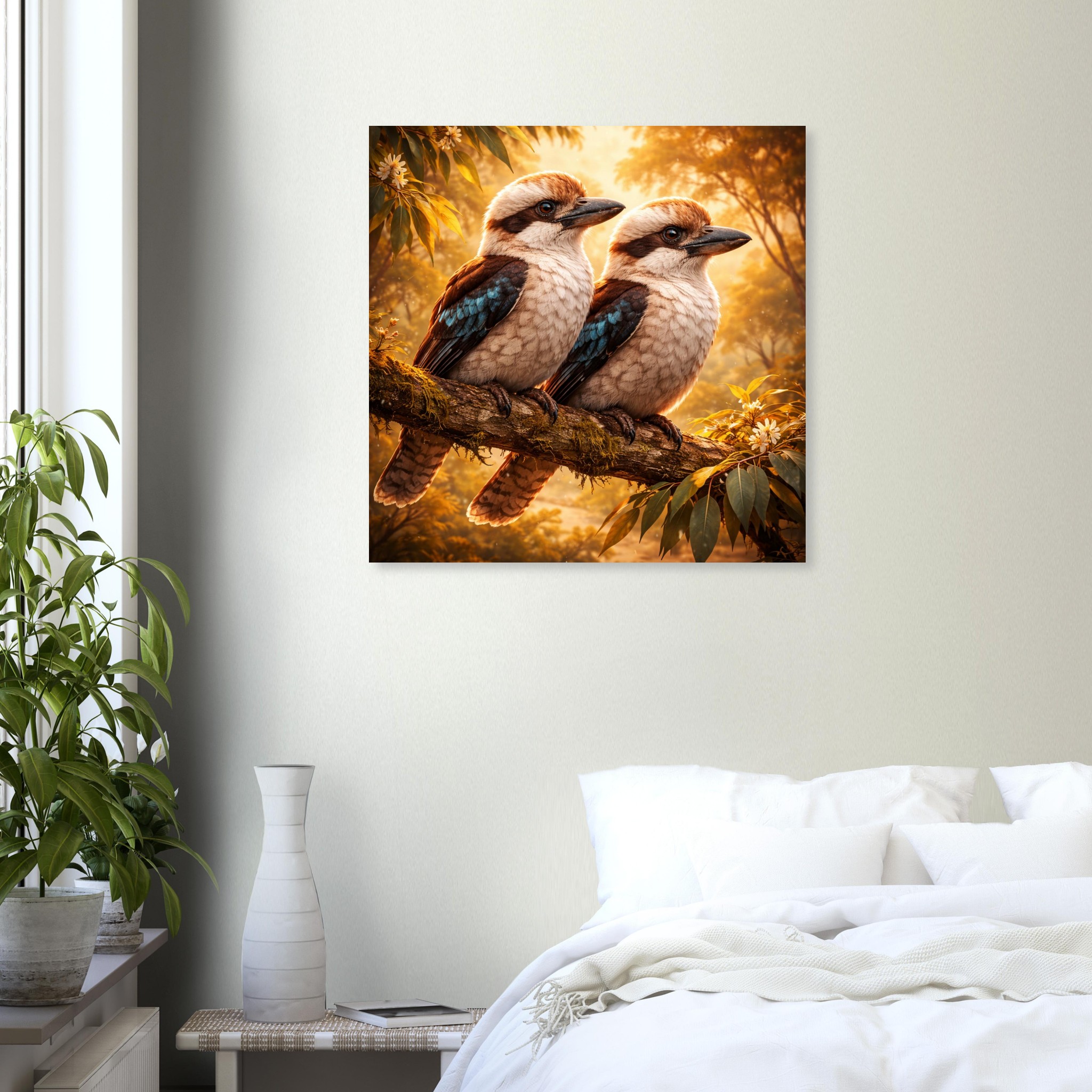 classic semi glossy paper poster kookaburra pair 8f2e153b-9010-4697-b0c8-725baf3a2637