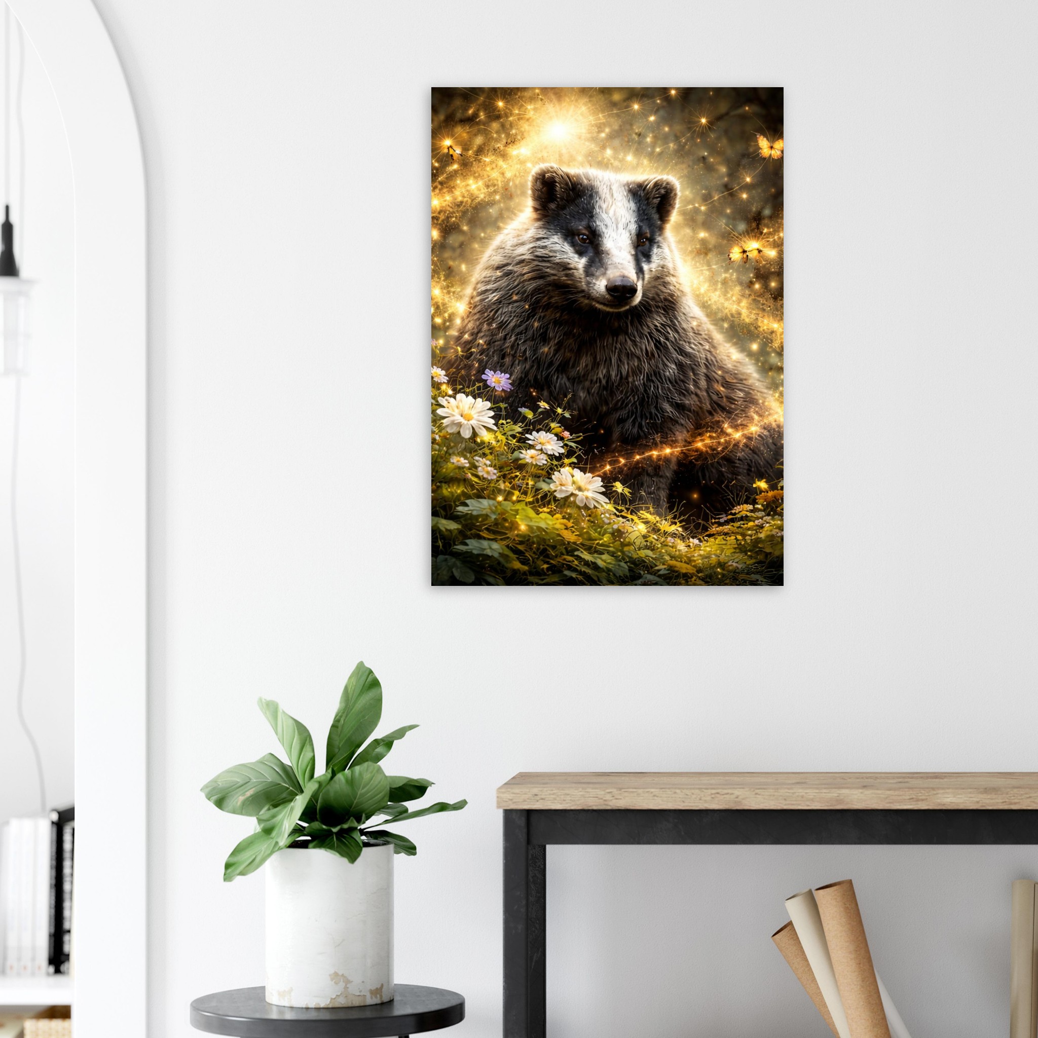 classic semi glossy paper poster badger 902d4065-42f6-427f-86ef-181c753c1d39